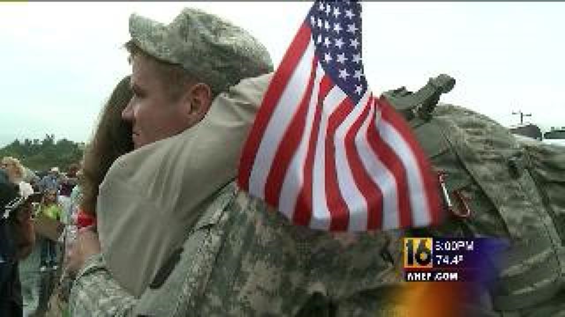 Area Soldiers Return Home From Kuwait