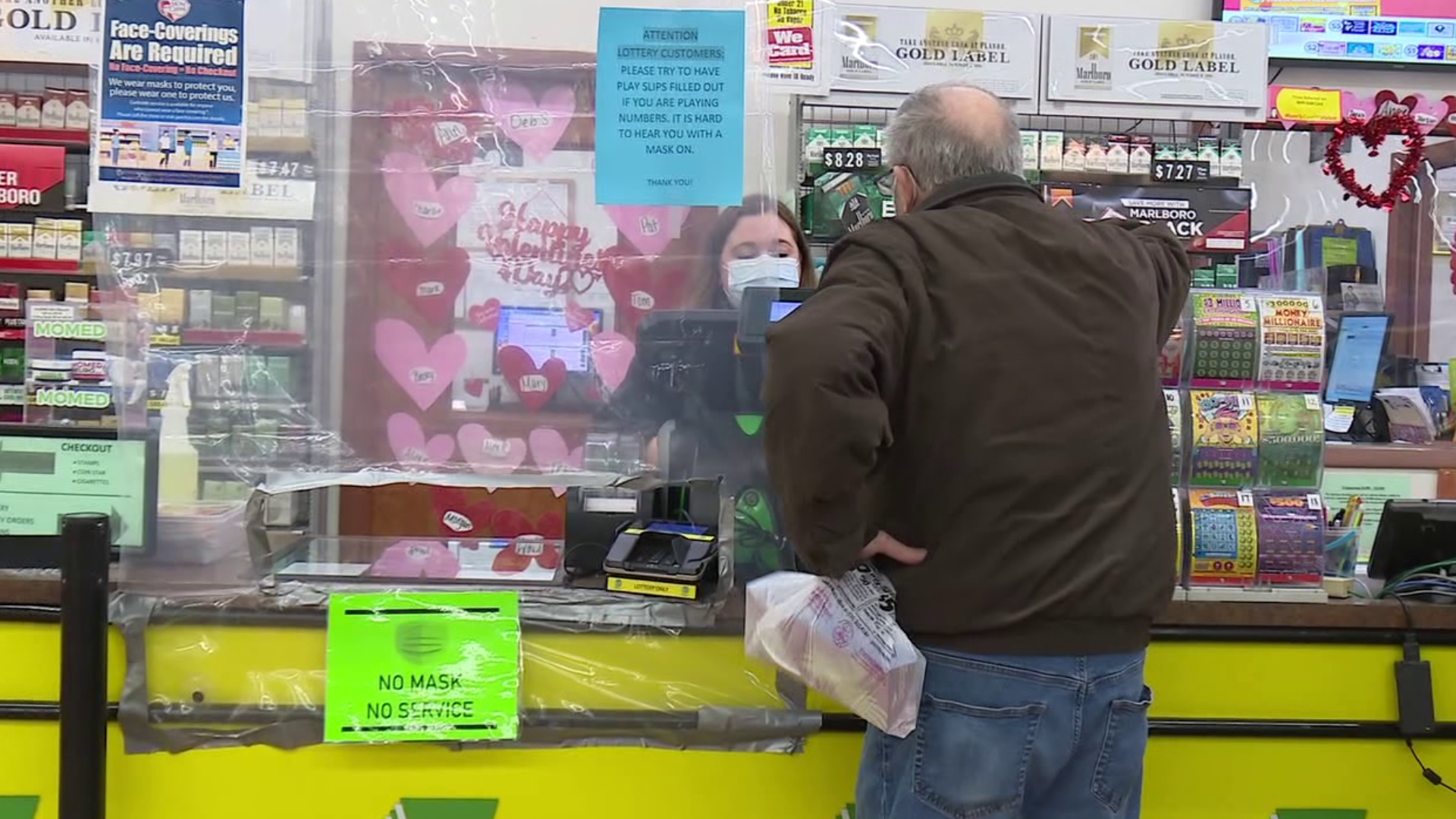 Hopeful folks buying lottery tickets have big plans if they win the money.