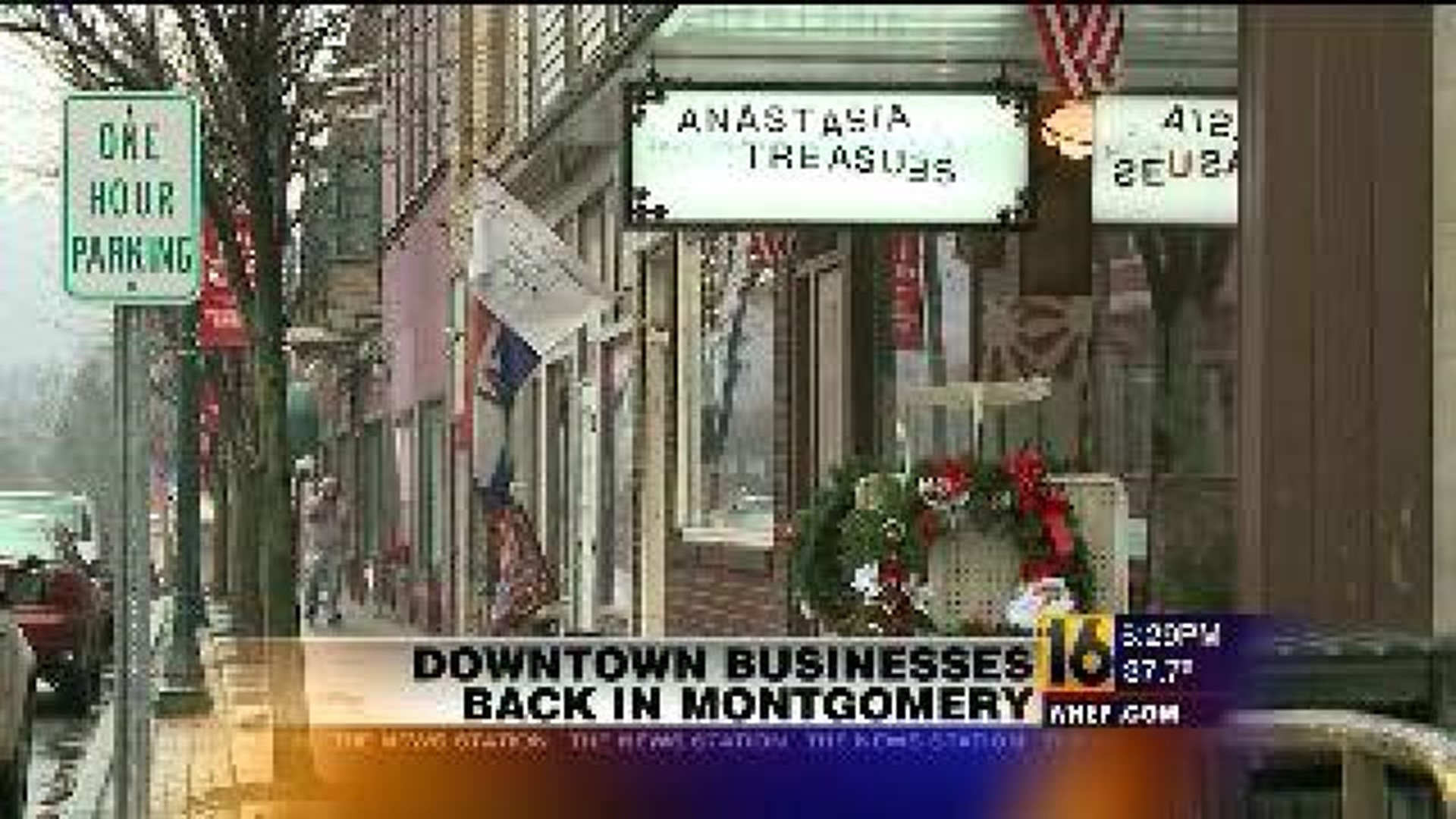 Downtown Businesses Back in Montgomery