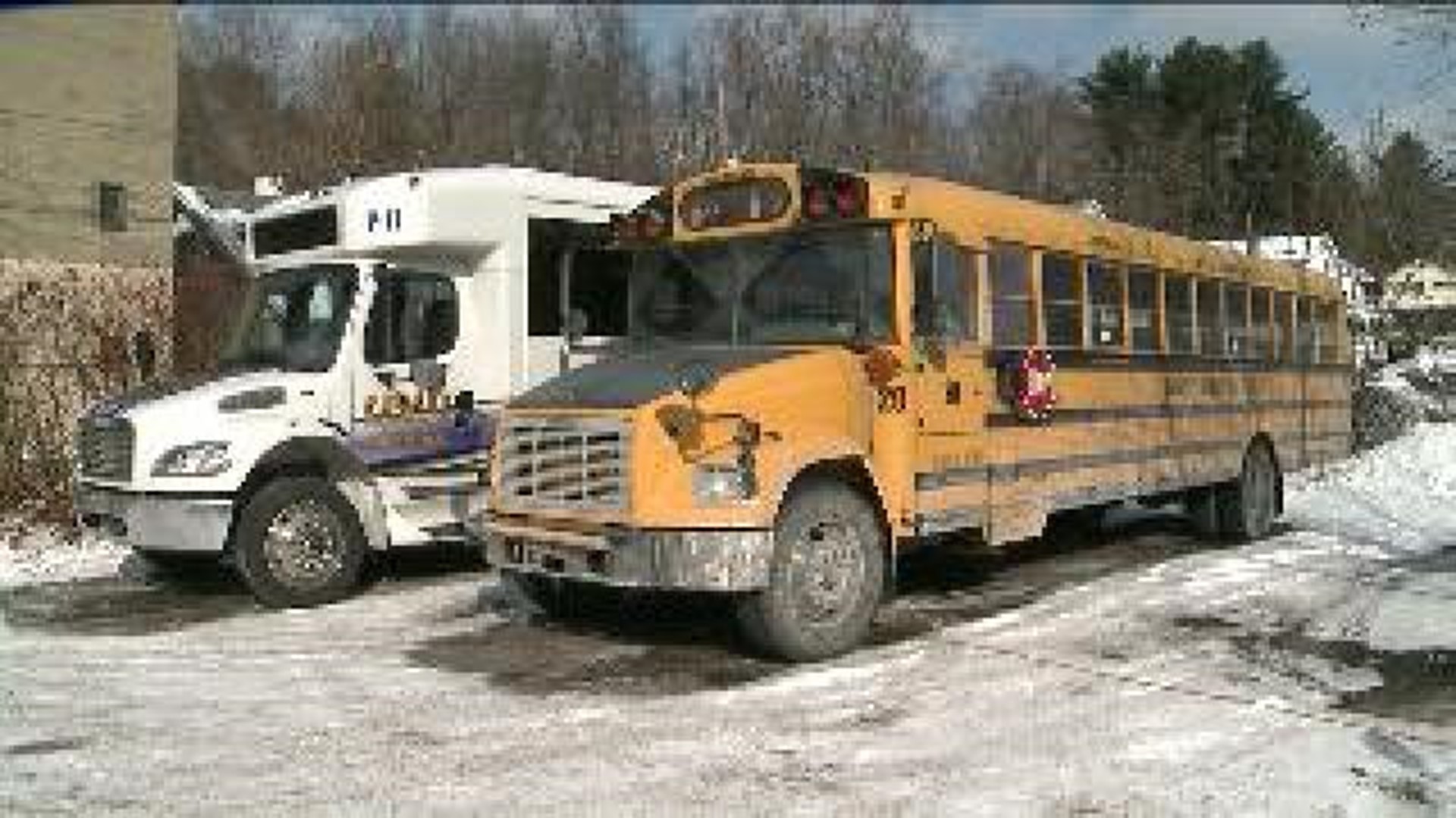 Cold Temperatures Tough On Big Yellow Bus