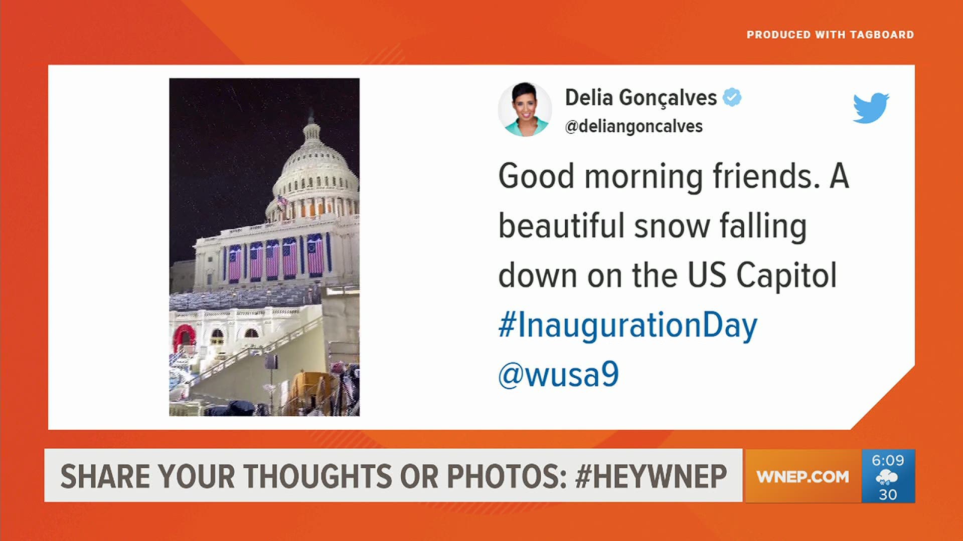Newswatch 16 shares how many of you are spending this Inauguration Day.