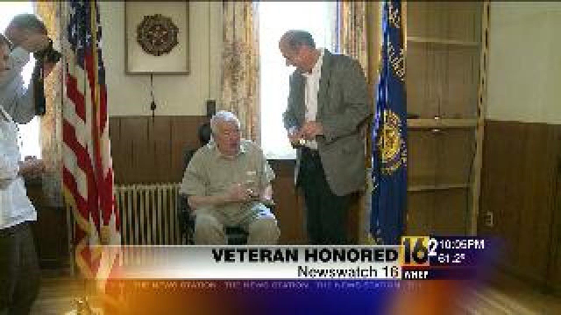 Veteran Honored Decades After Service