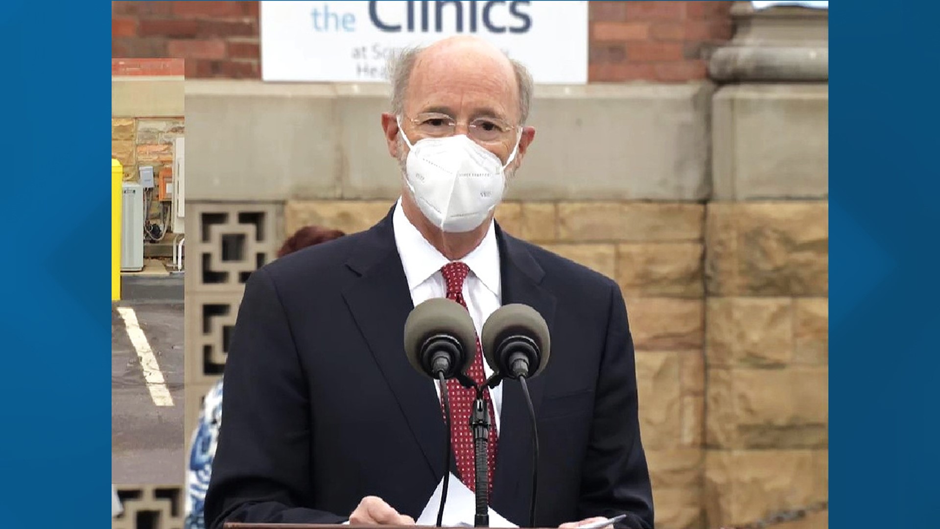 Gov. Wolf praised Primary Health and the progress Pennsylvania is making in the fight against the coronavirus.