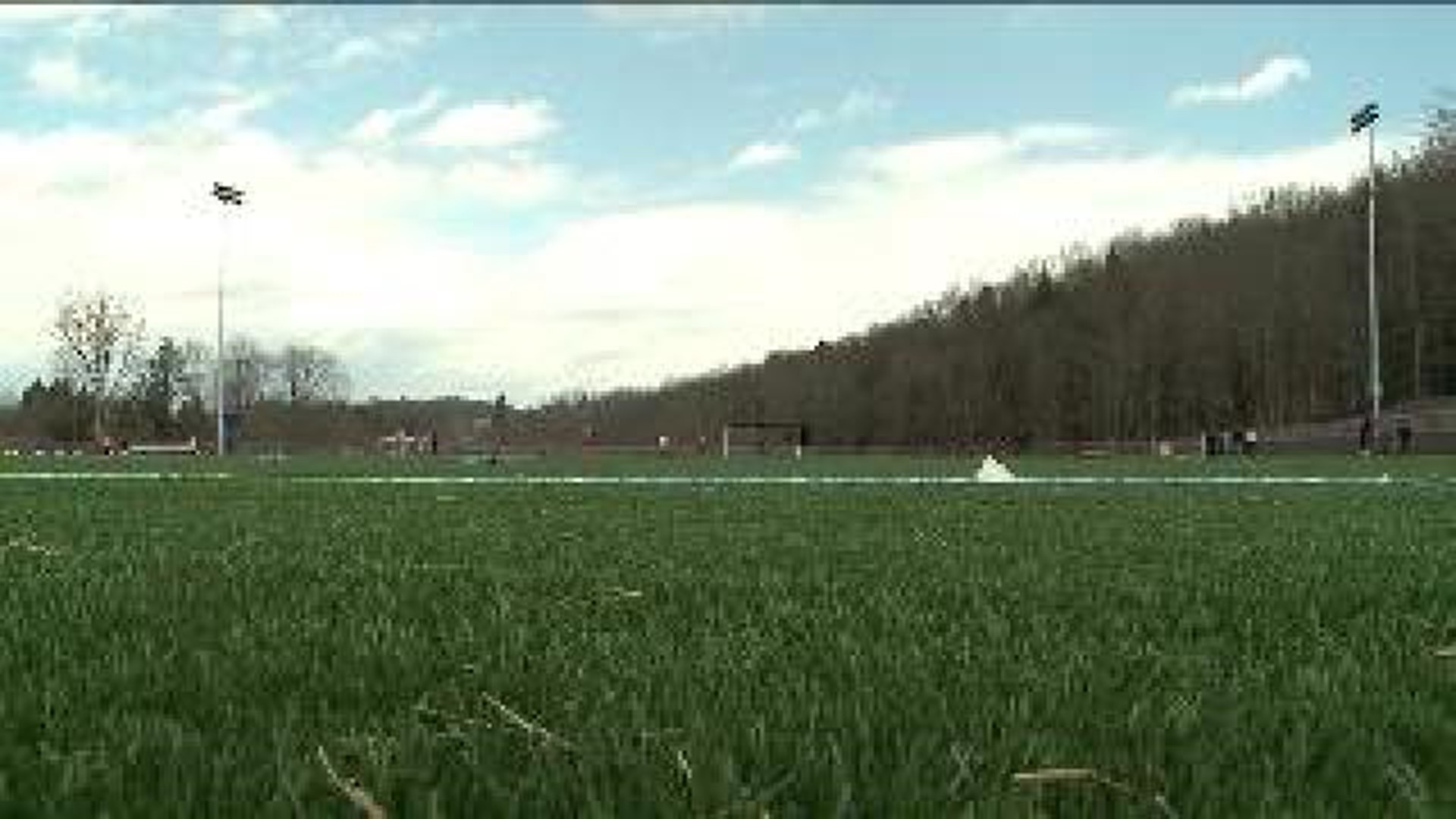 Hundreds Show Up For Field Dedication at Keystone College