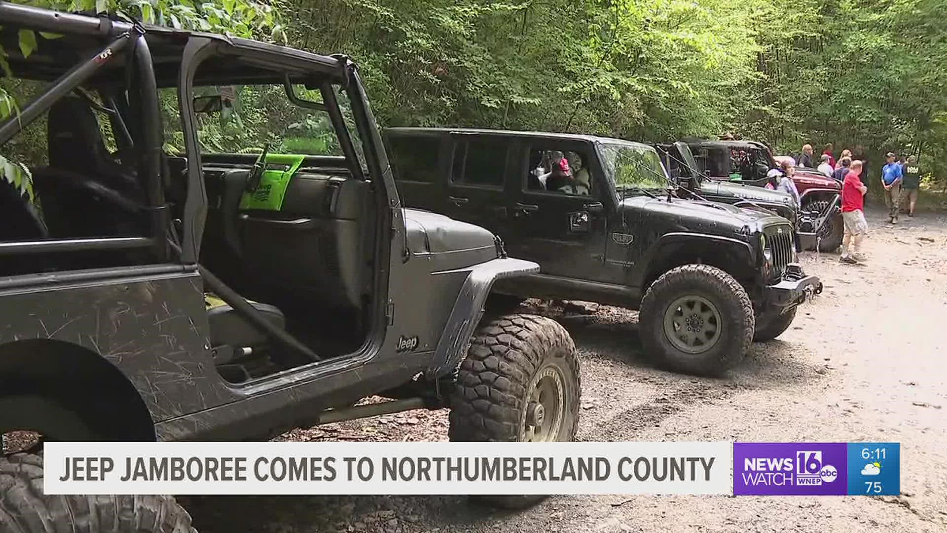 Jeep Jamboree comes to Northumberland County