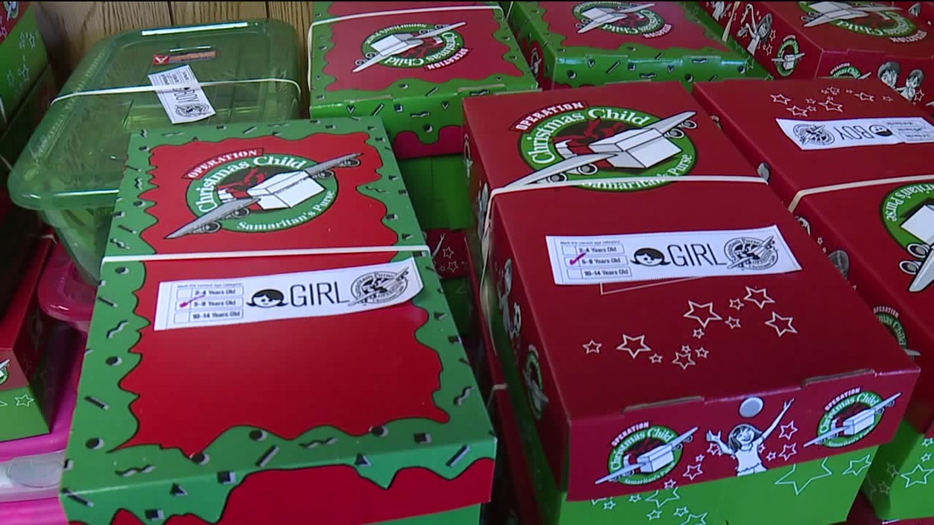 `Operation Christmas Child` Gifts Ready for Shipment
