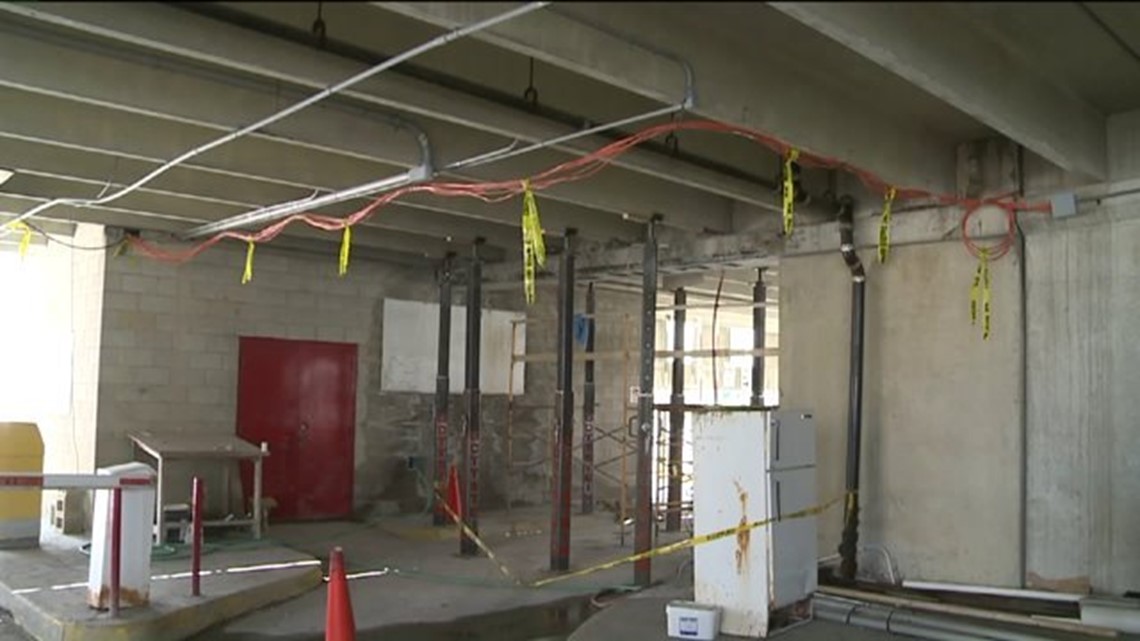 Hazleton Parking Garage Repairs How Much Progress?