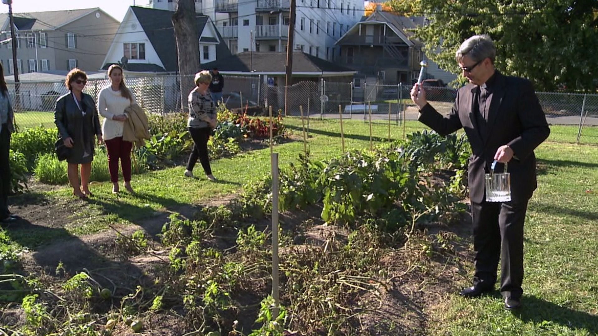 University of Scranton Dedicates New Community Garden