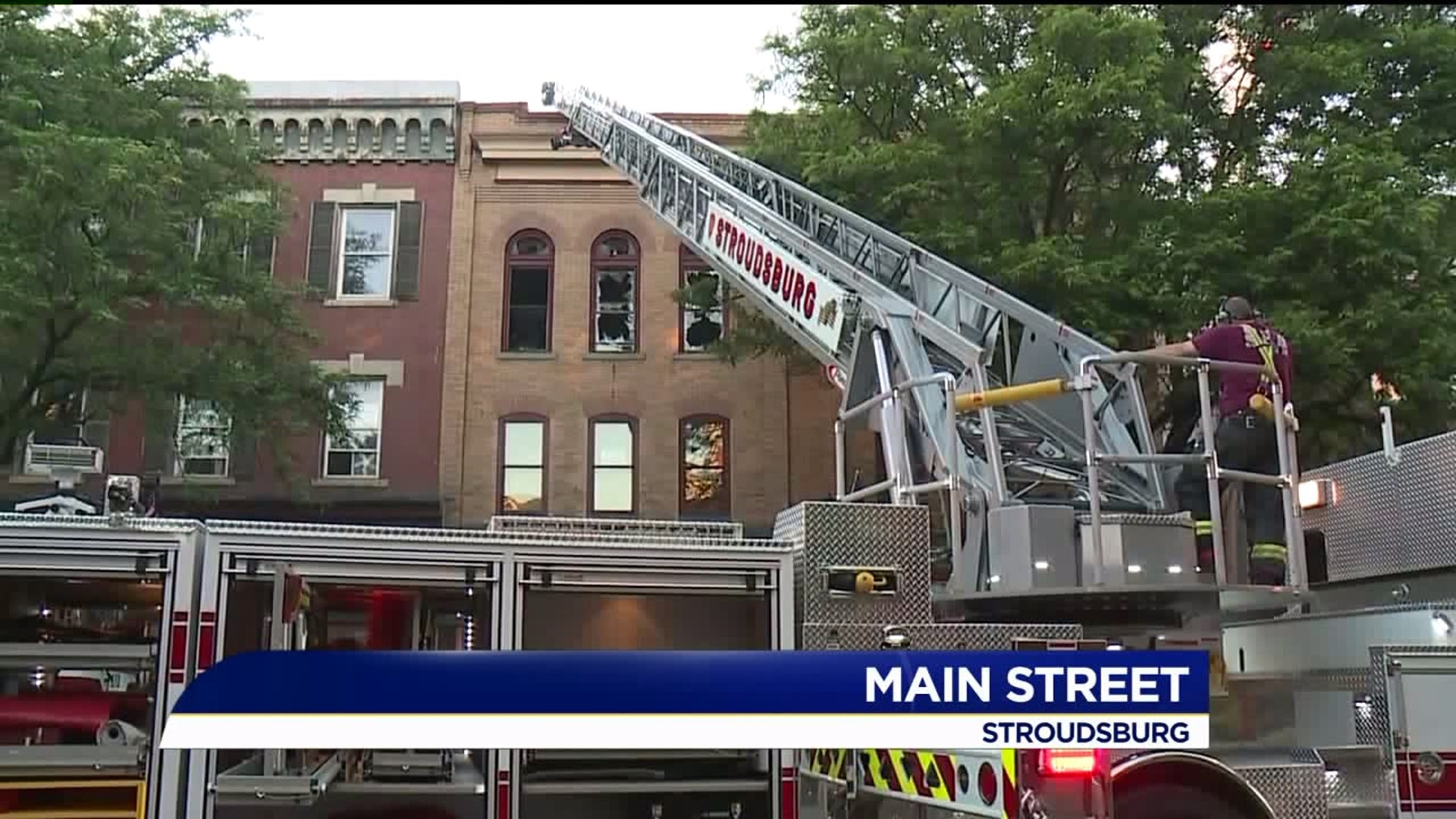 Fire Destroys Apartment in Stroudsburg