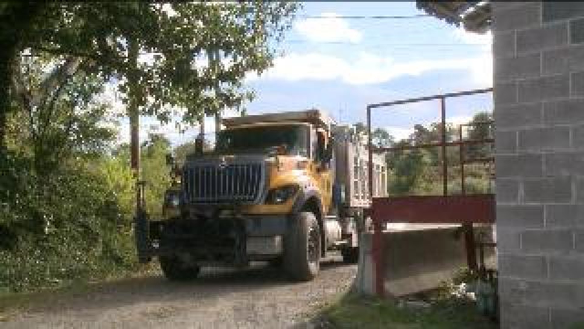 Police Found Stolen Dump Truck