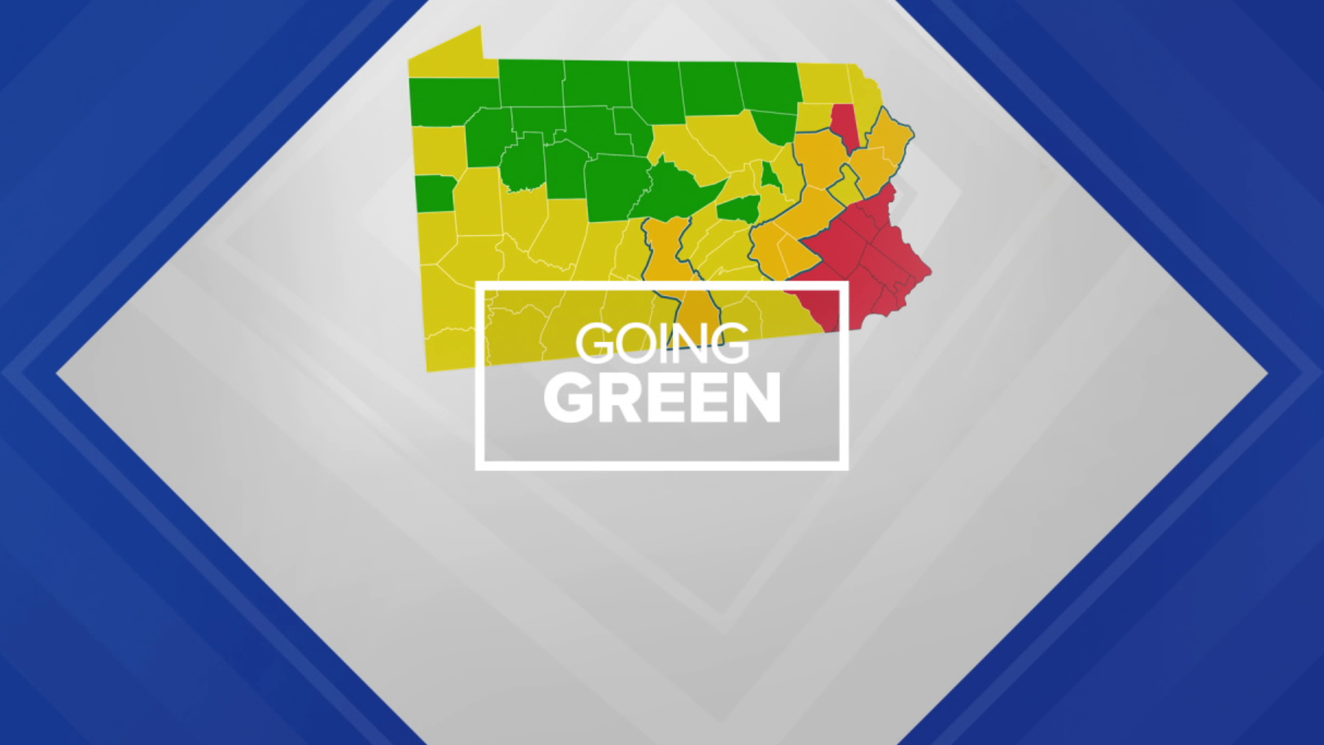Bradford County is set to enter the green phase on Friday.