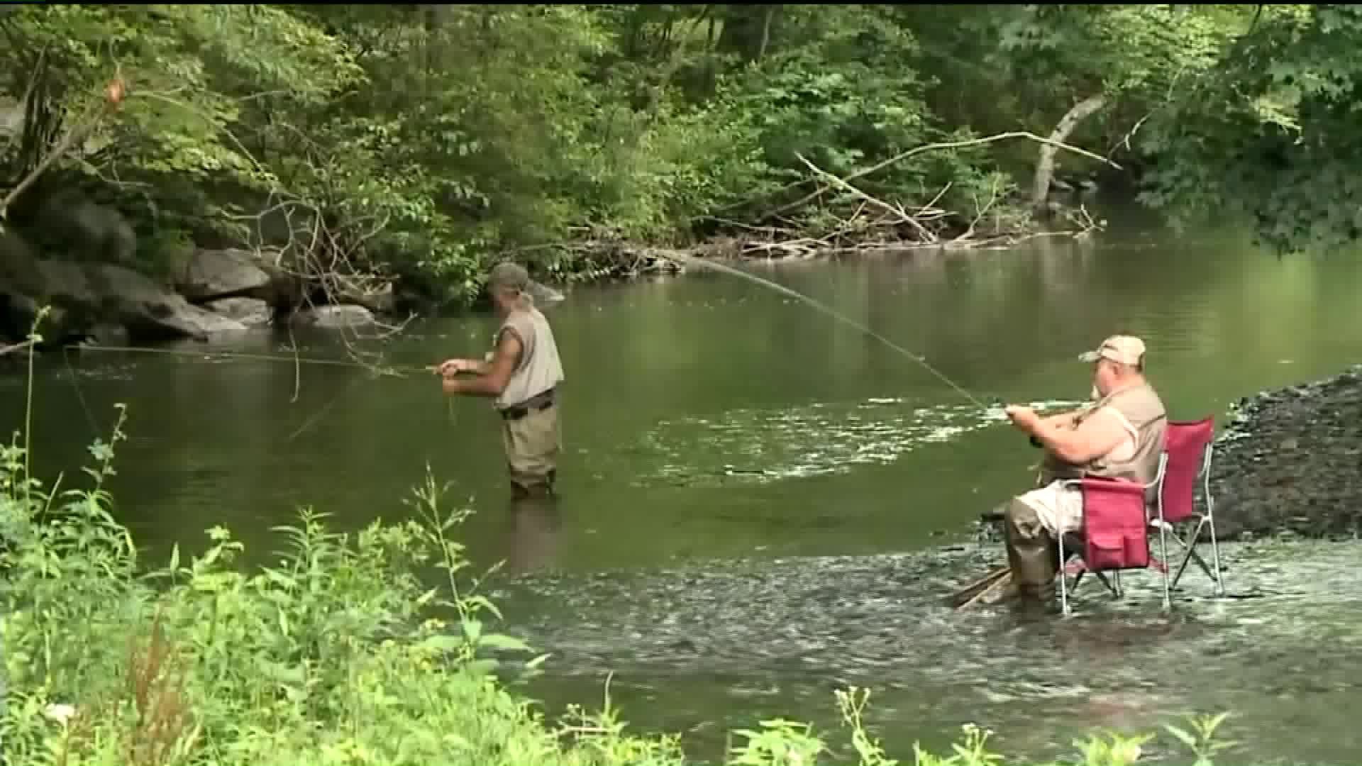 Veterans Spend the Day Fly Fishing