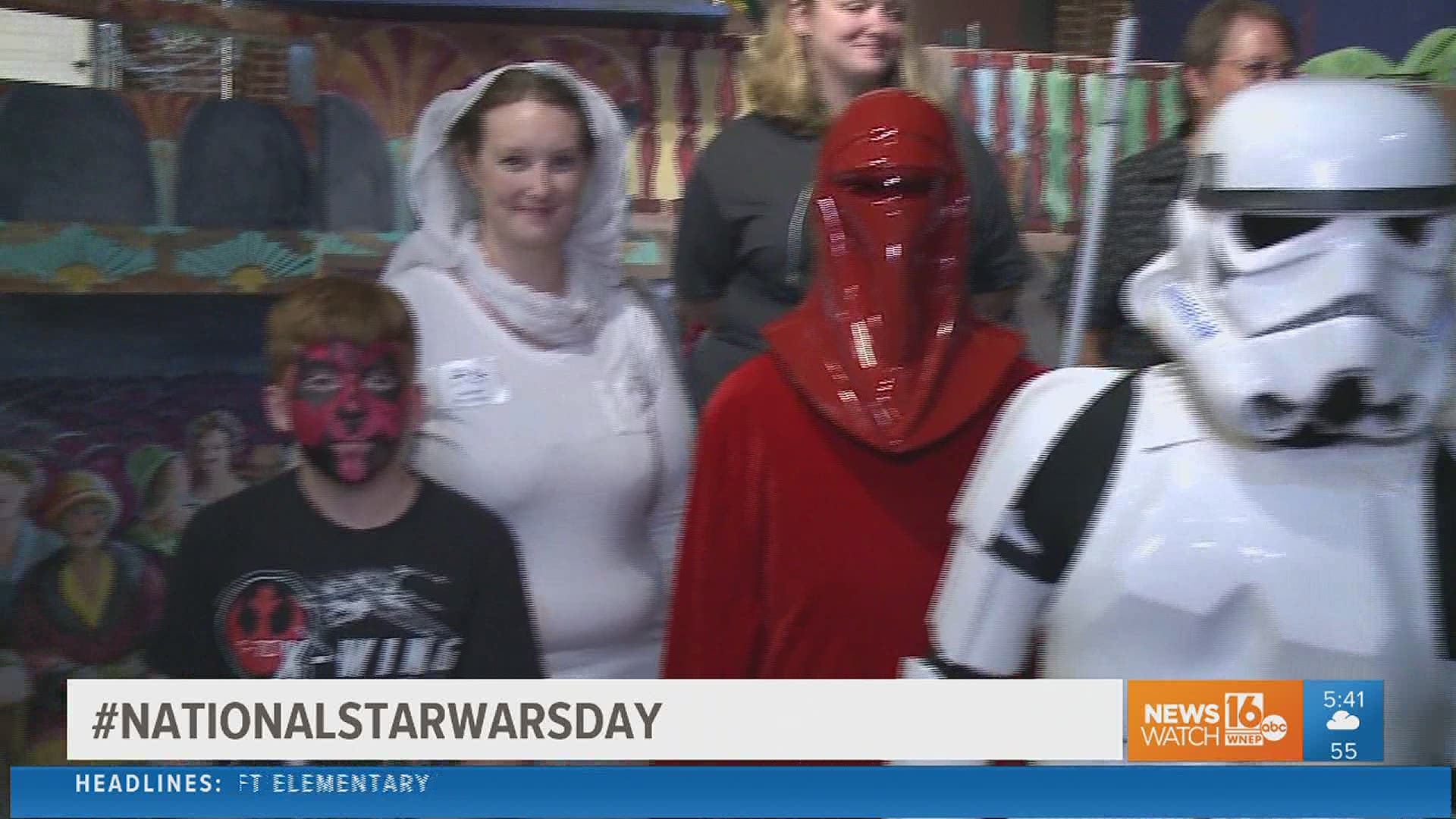 Need an extra reason to rock your Wookie costume or break out your lightsaber? Today is National Star Wars Day. Here are some of our area’s biggest fans.