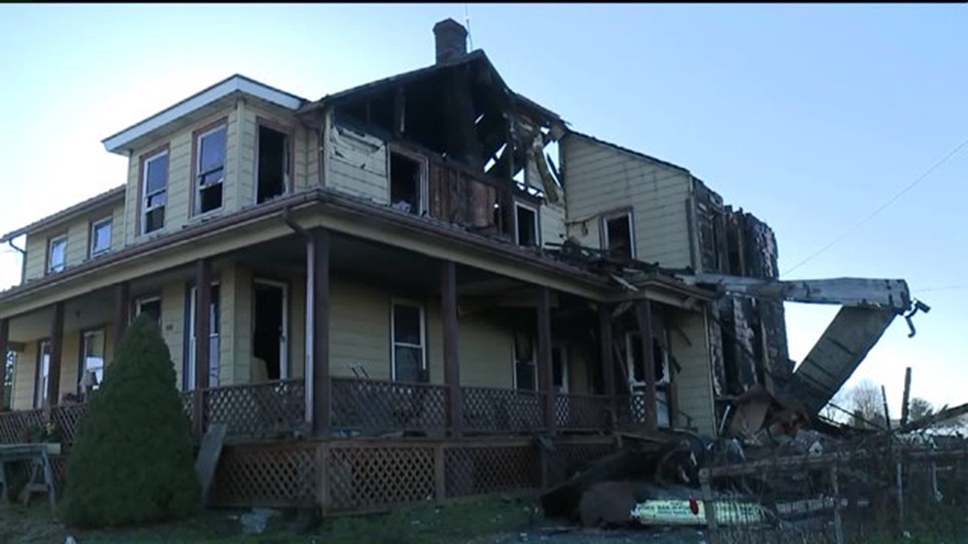 New Year's Day Fire Destroys Home