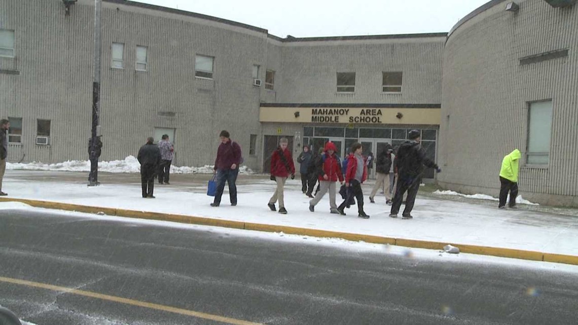 Mahanoy Area One Of Many Districts Dismissing Early