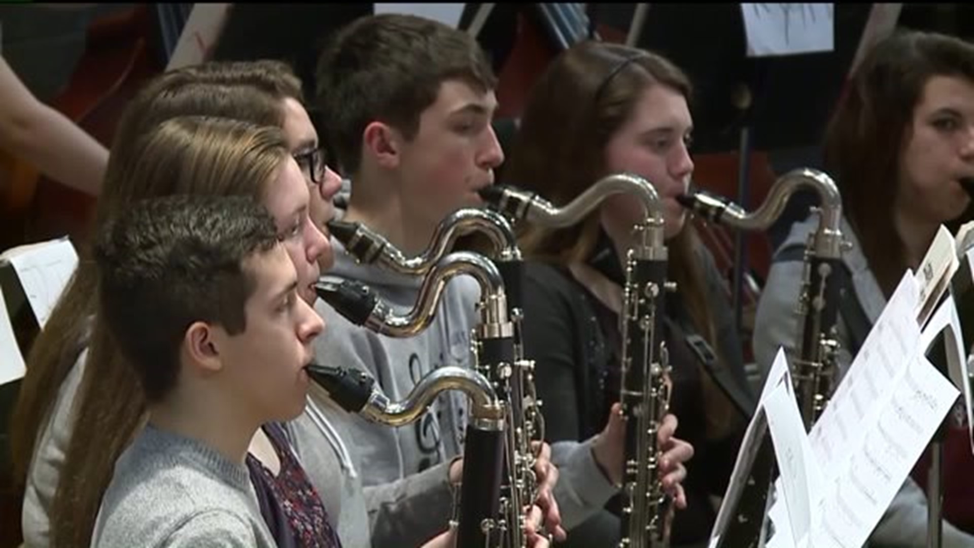 All-Star High School Musicians Prepare to Perform