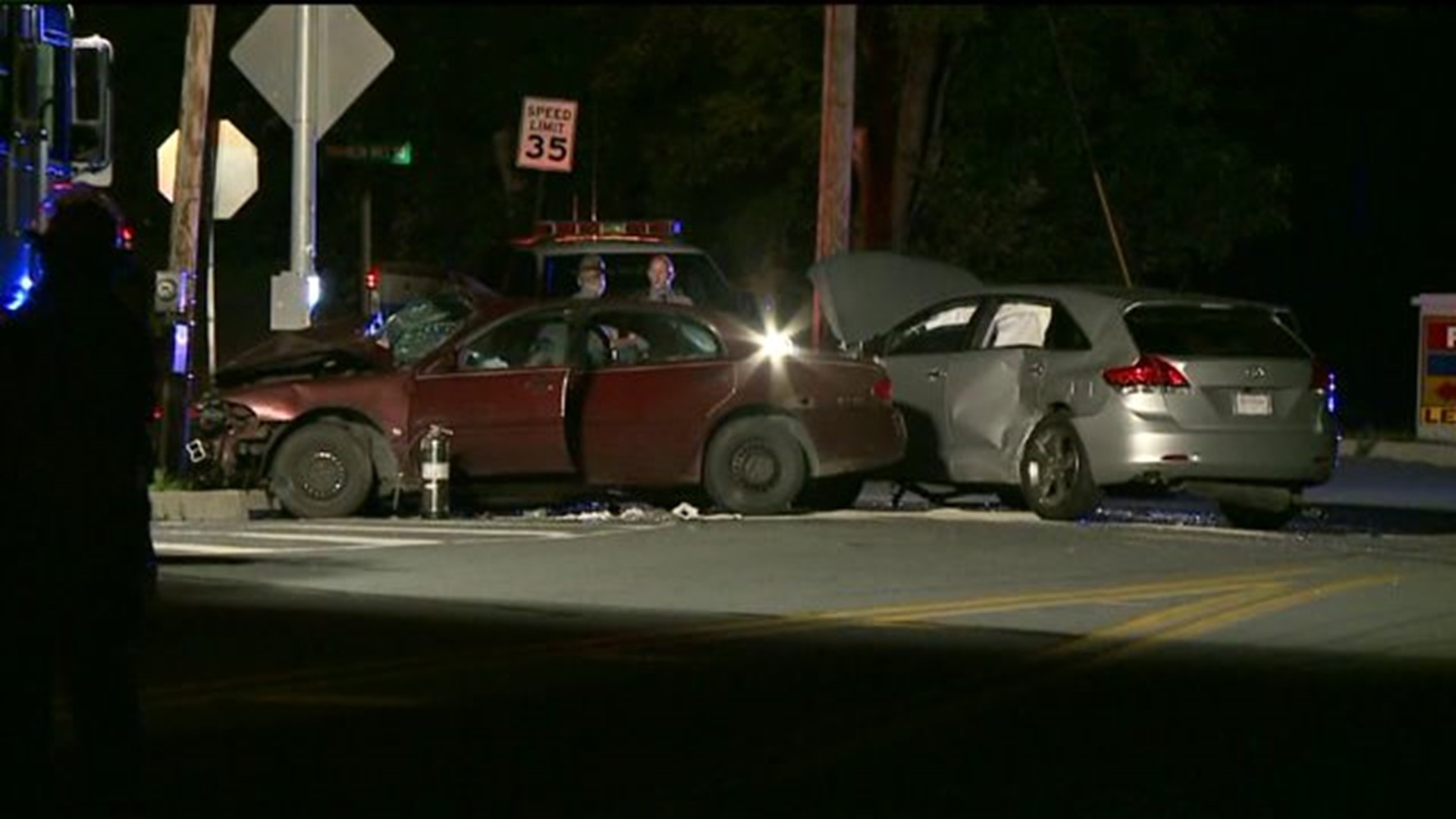 Two Cars Collide, Three Children Sent to Hospital