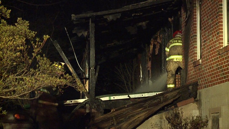 Flames Rip Through Home in Delaware Township