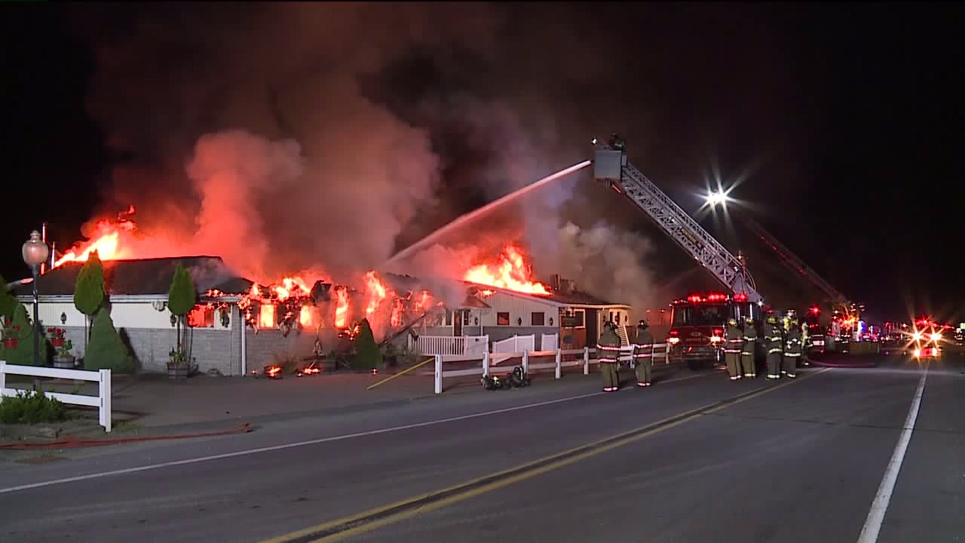 Fire Destroys The Summit Restaurant Near New Milford