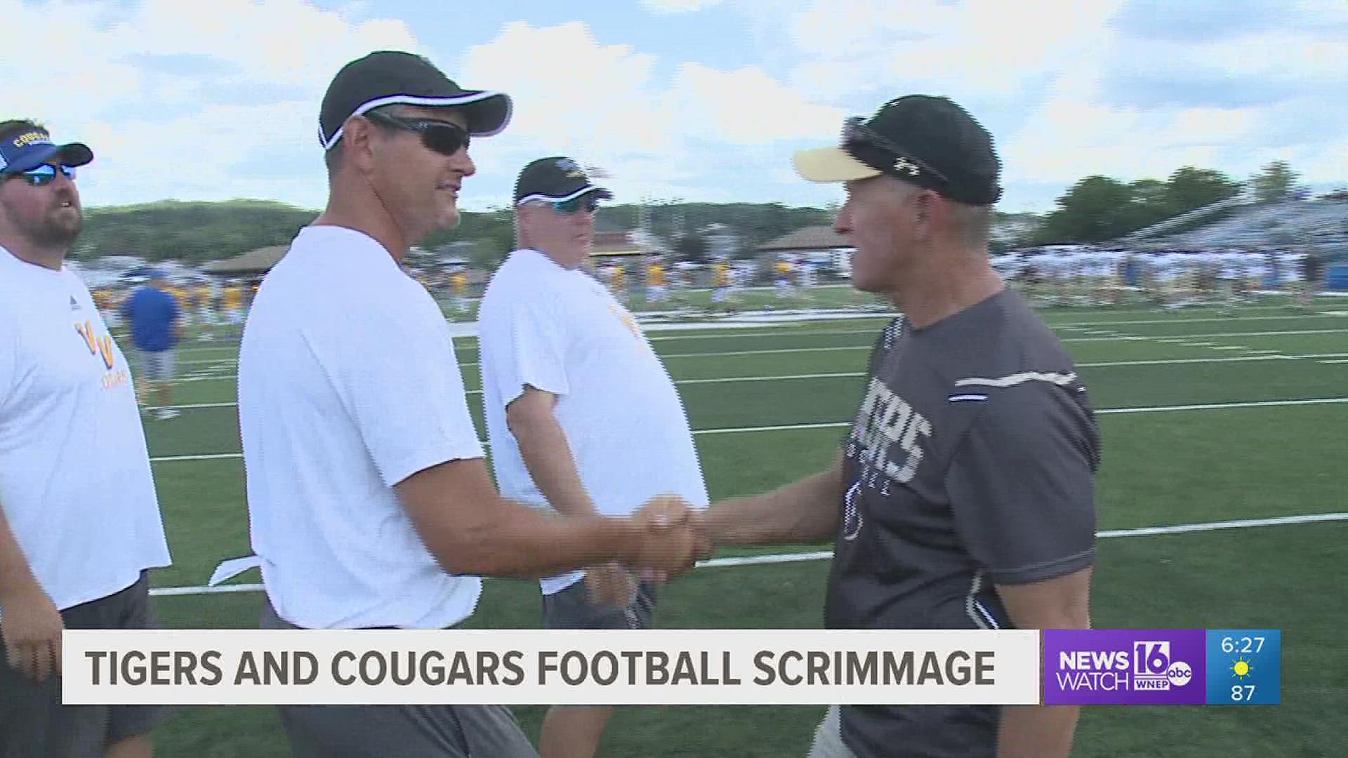 Valley View Hosts Southern Columbia in TalentFilled Scrimmage