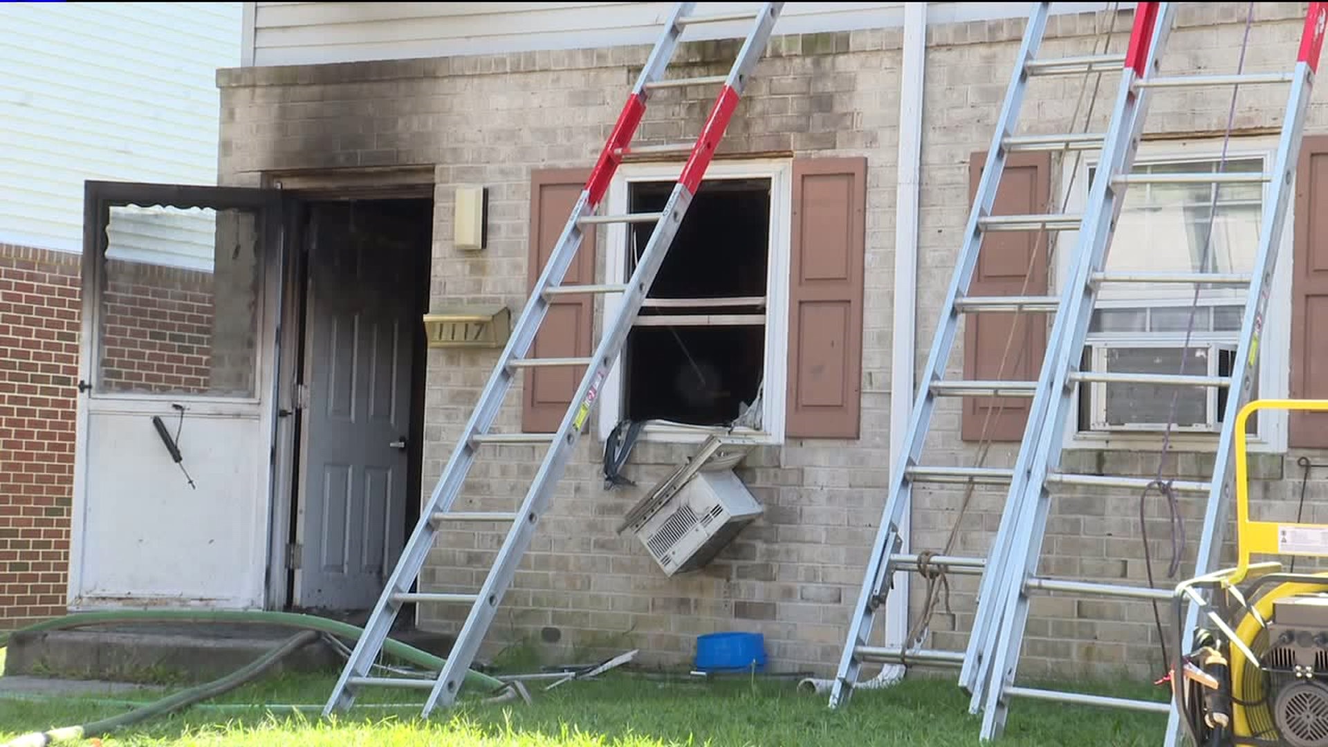 Woman Taken to Hospital After Pottsville Fire