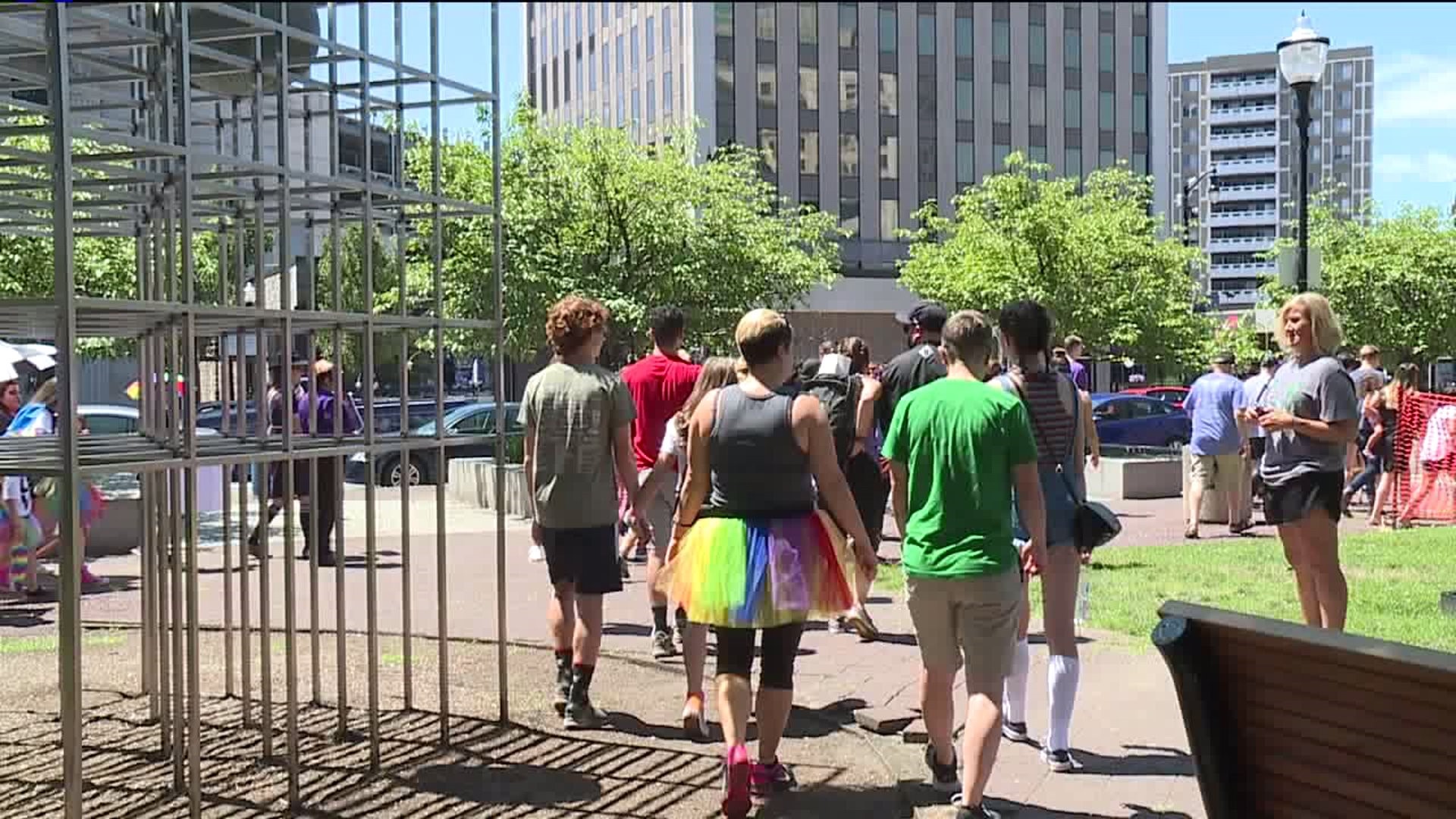 Dozens Celebrate PrideFest in Luzerne County