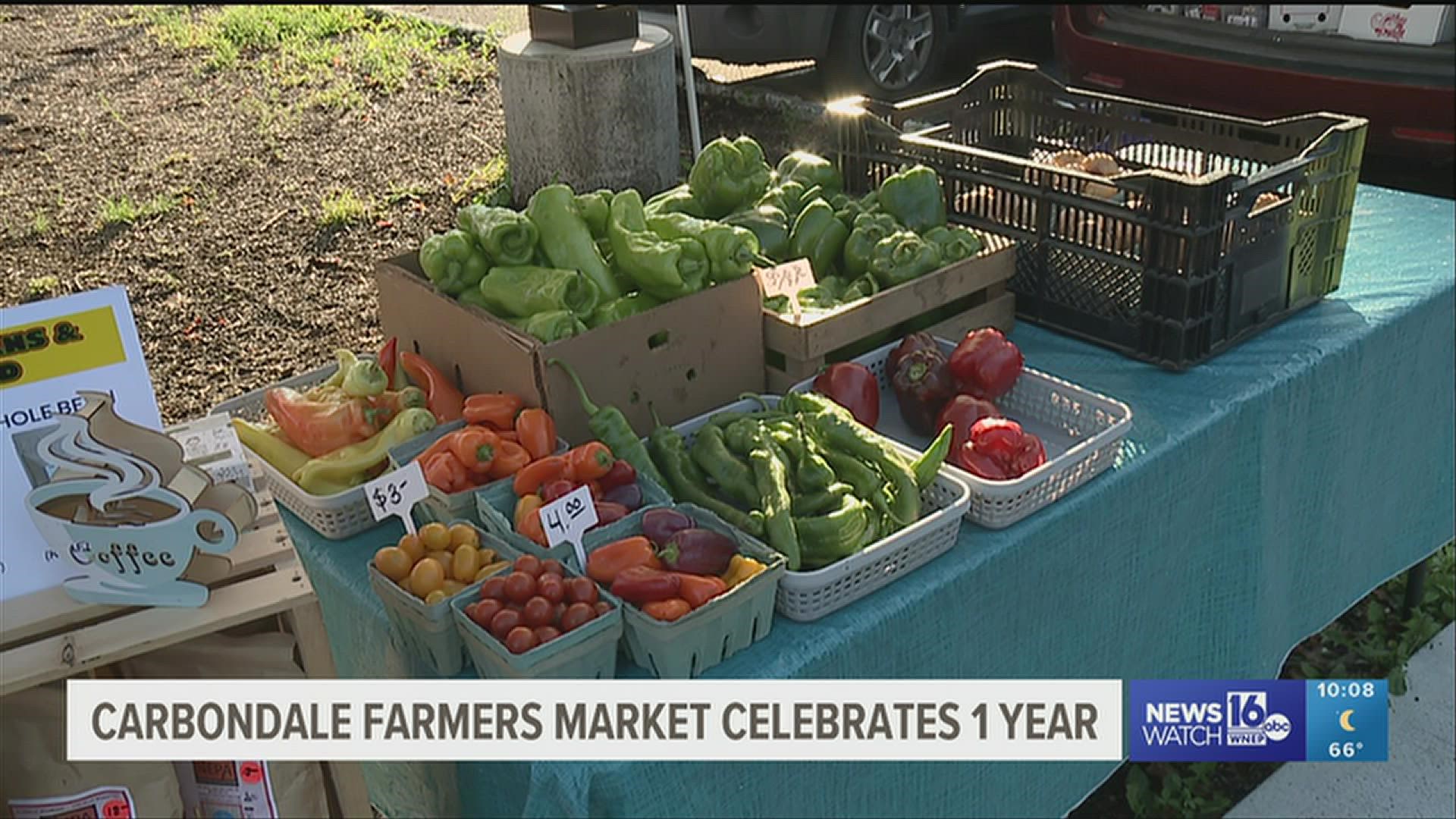 Farmers market has successful first year in Carbondale