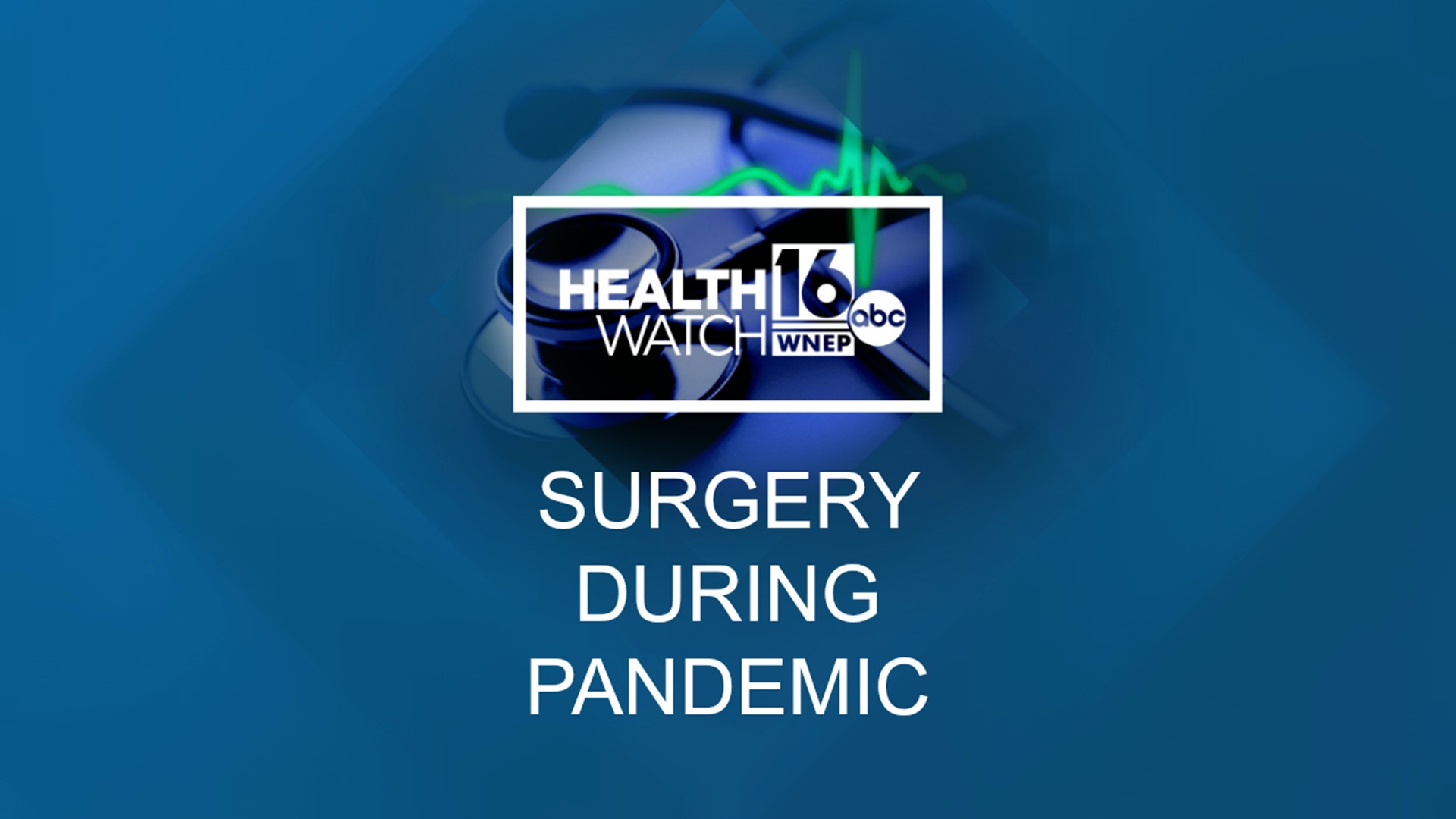 In many cases, surgeries during the height of the pandemic were called off, but one man had no choice. His doctors had to operate and keep everyone safe.