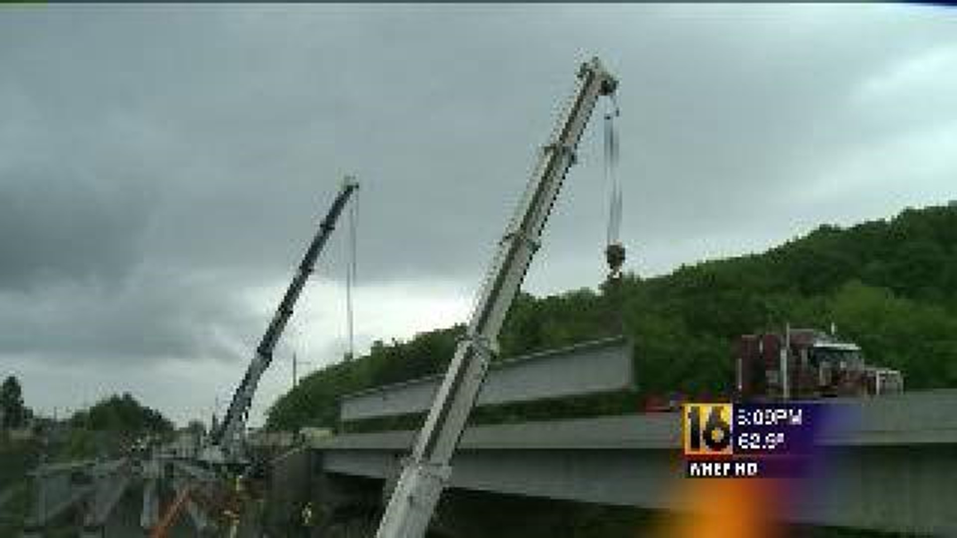 I-81 Traffic Delayed for Bridge Project