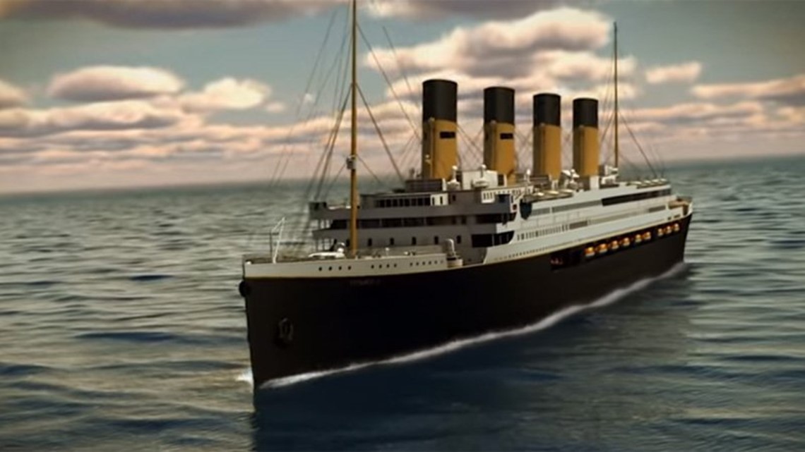 TITANIC タイタニック　トランプ　デック Titanic II to set sail in 2022, retrace the route of the