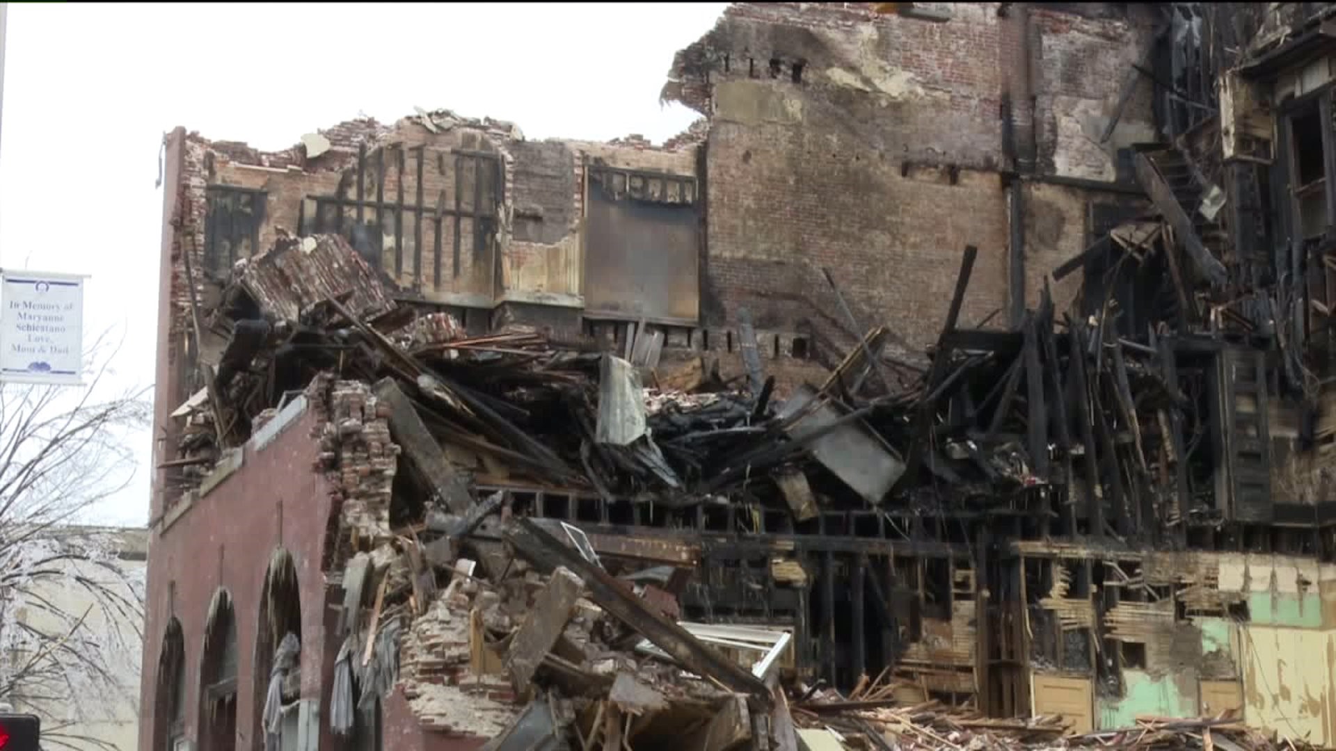 Cause of Shamokin Landmark Building Fire Still Under Investigation