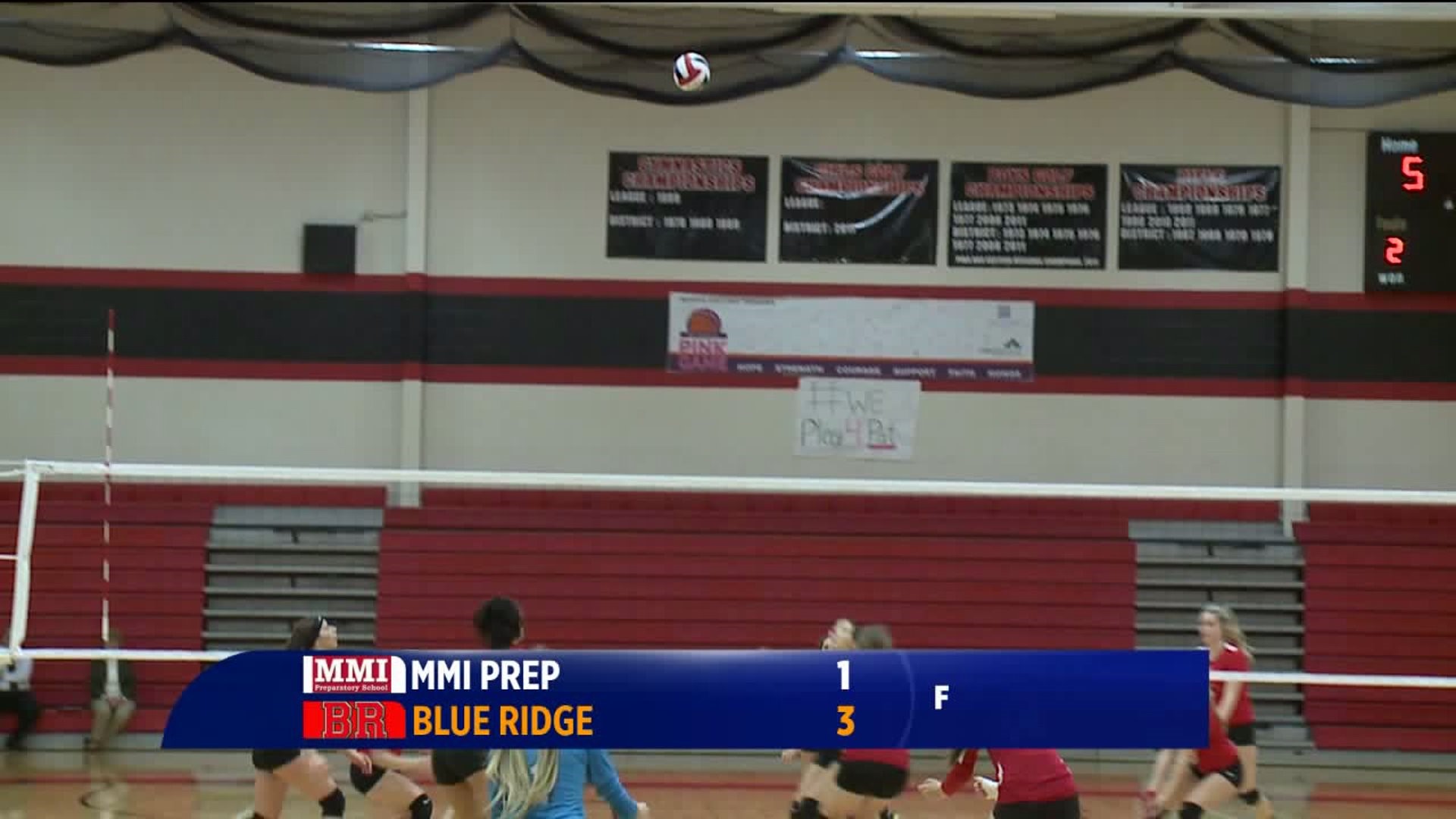 Blue Ridge MMI Prep girls volleyball