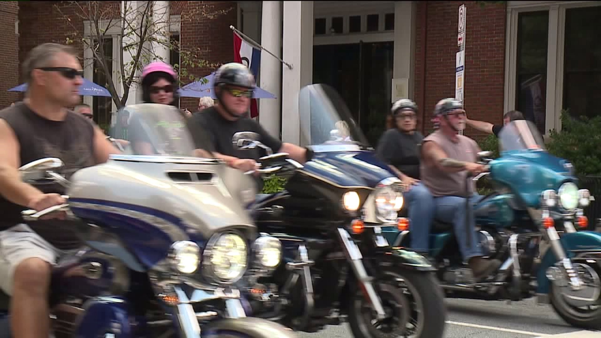 Motorcycle Ride Remembers Scranton Firefighter