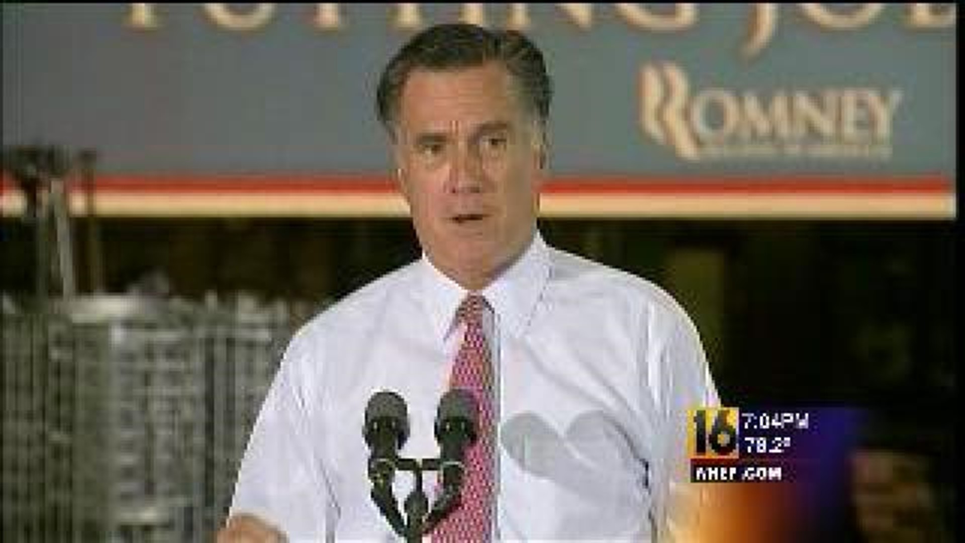 Mitt Romney to Visit the Area