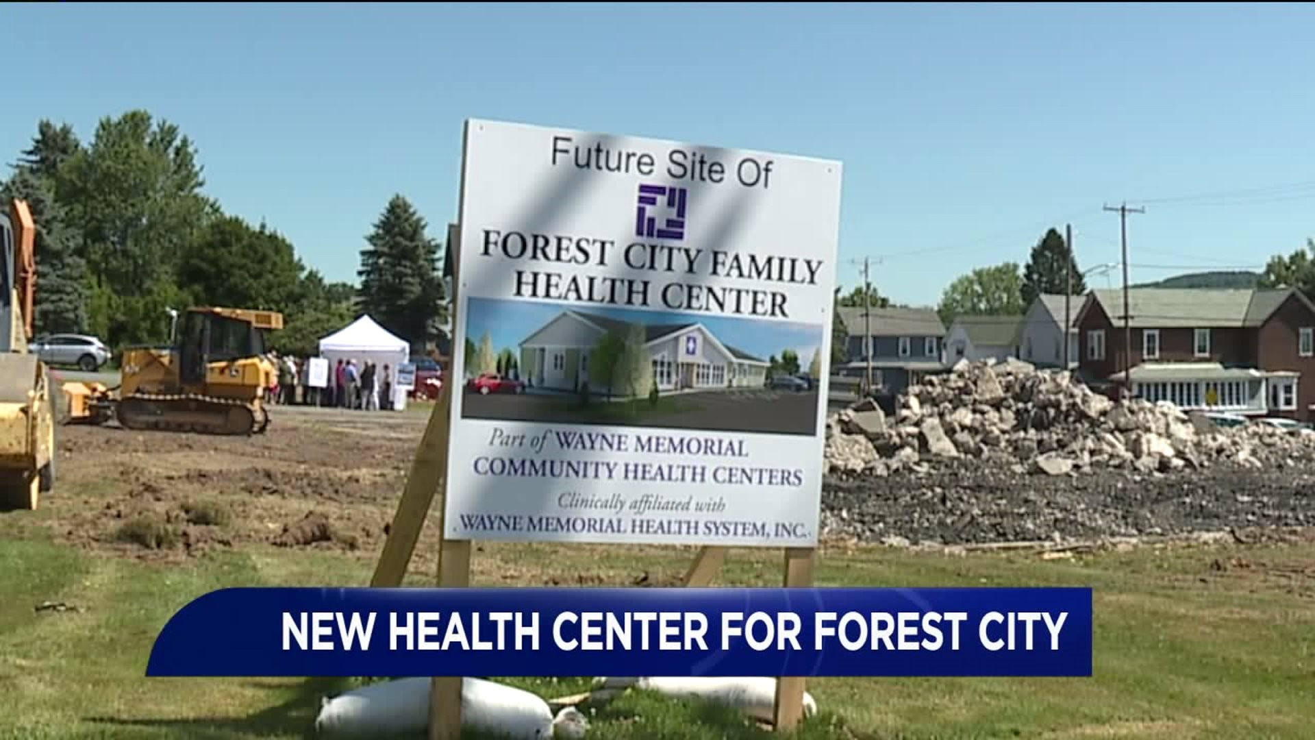 Ground Broken for Forest City Family Health Center