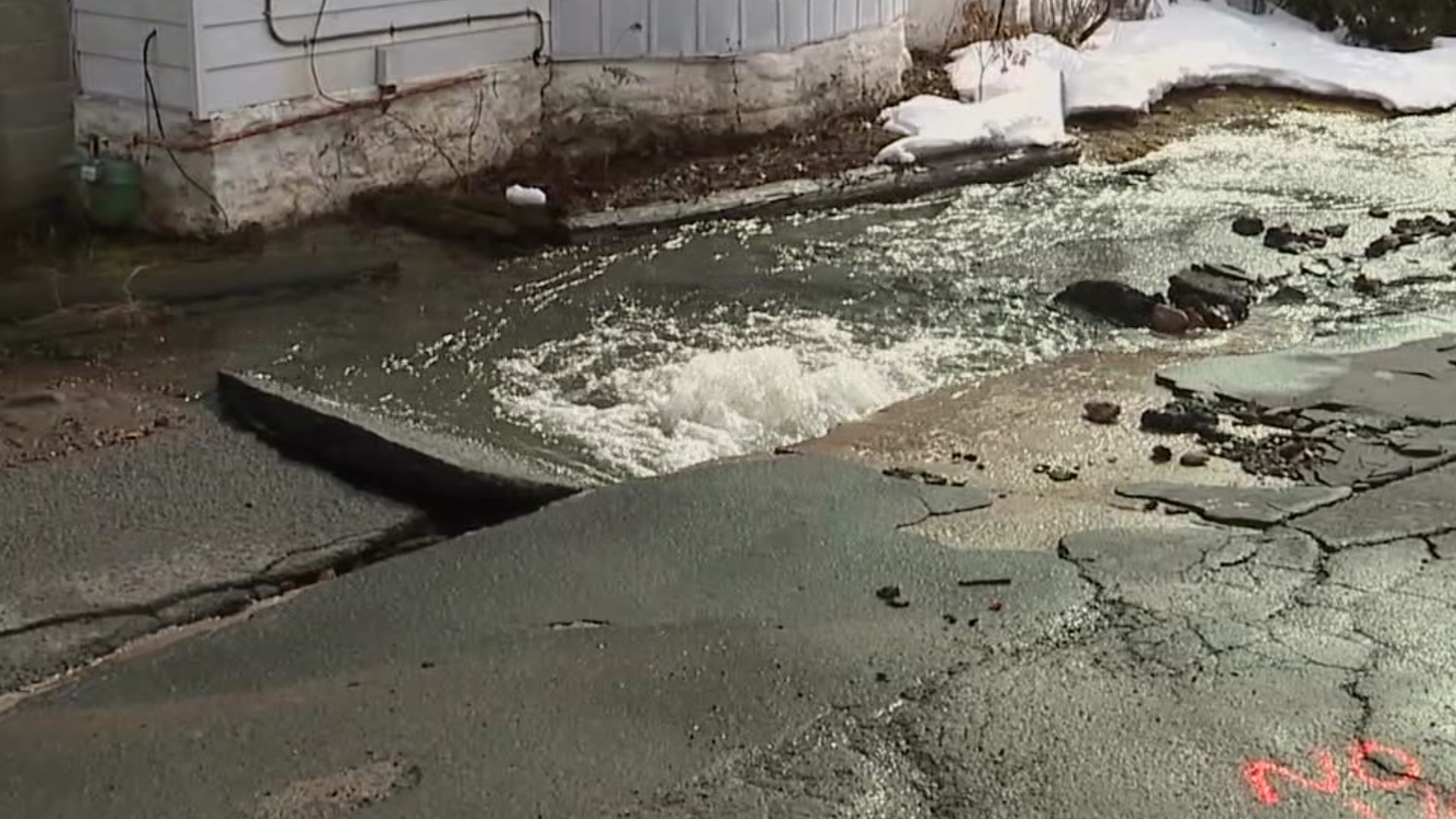 Pennsylvania American Water officials say about 500 homes and businesses are affected.