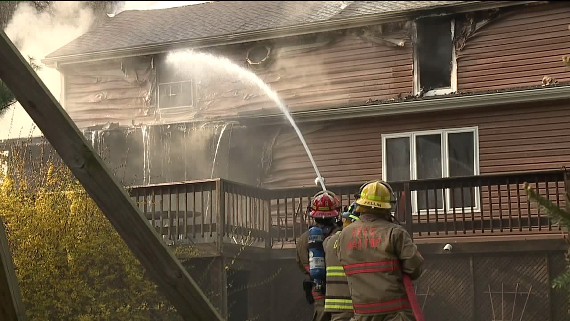 Boy in Mahoning Township Comes Home from School to Find a Fire