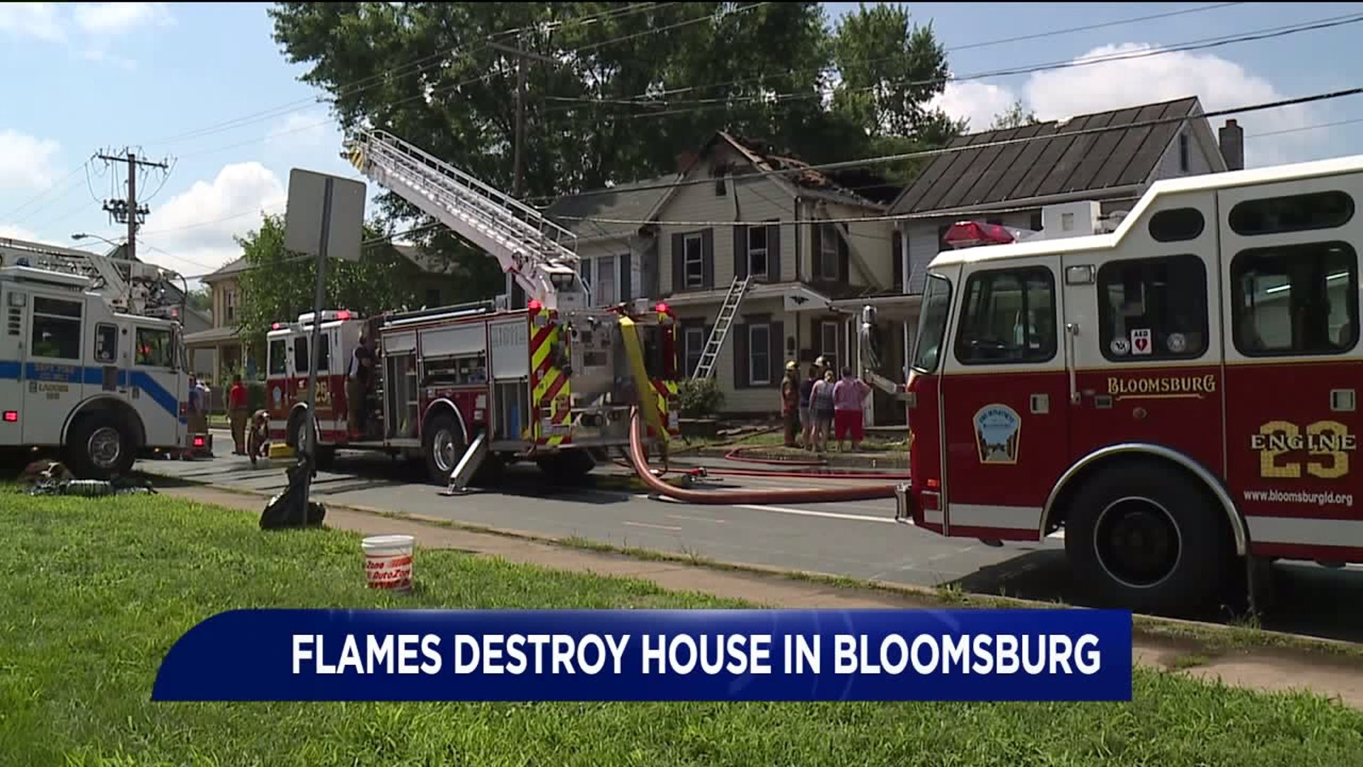 Flames Destroy Home in Bloomsburg | wnep.com