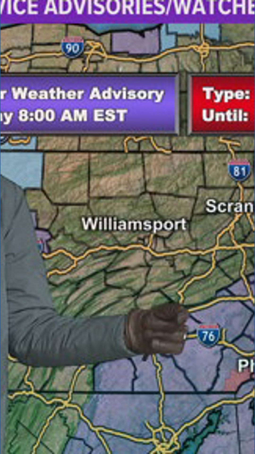 7PM Update: Winter Storm Warnings for Philadelphia as snow begins to ...