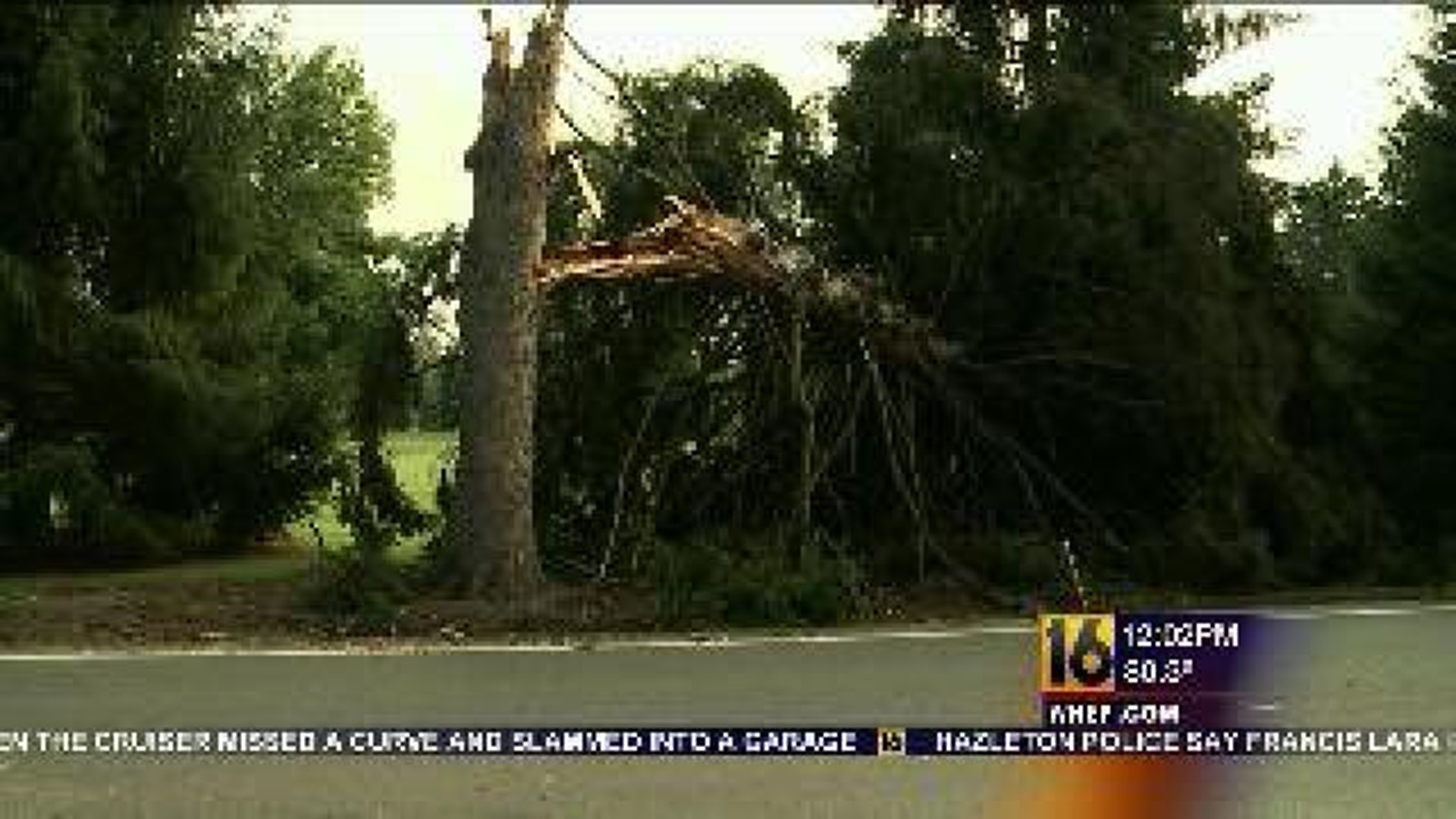 Cleanup Underway After Strong Storms