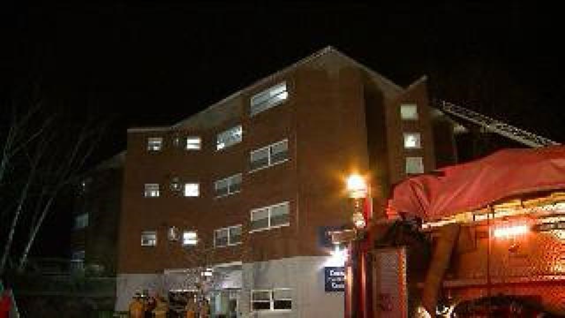 Students Move To Temporary Housing After Fire