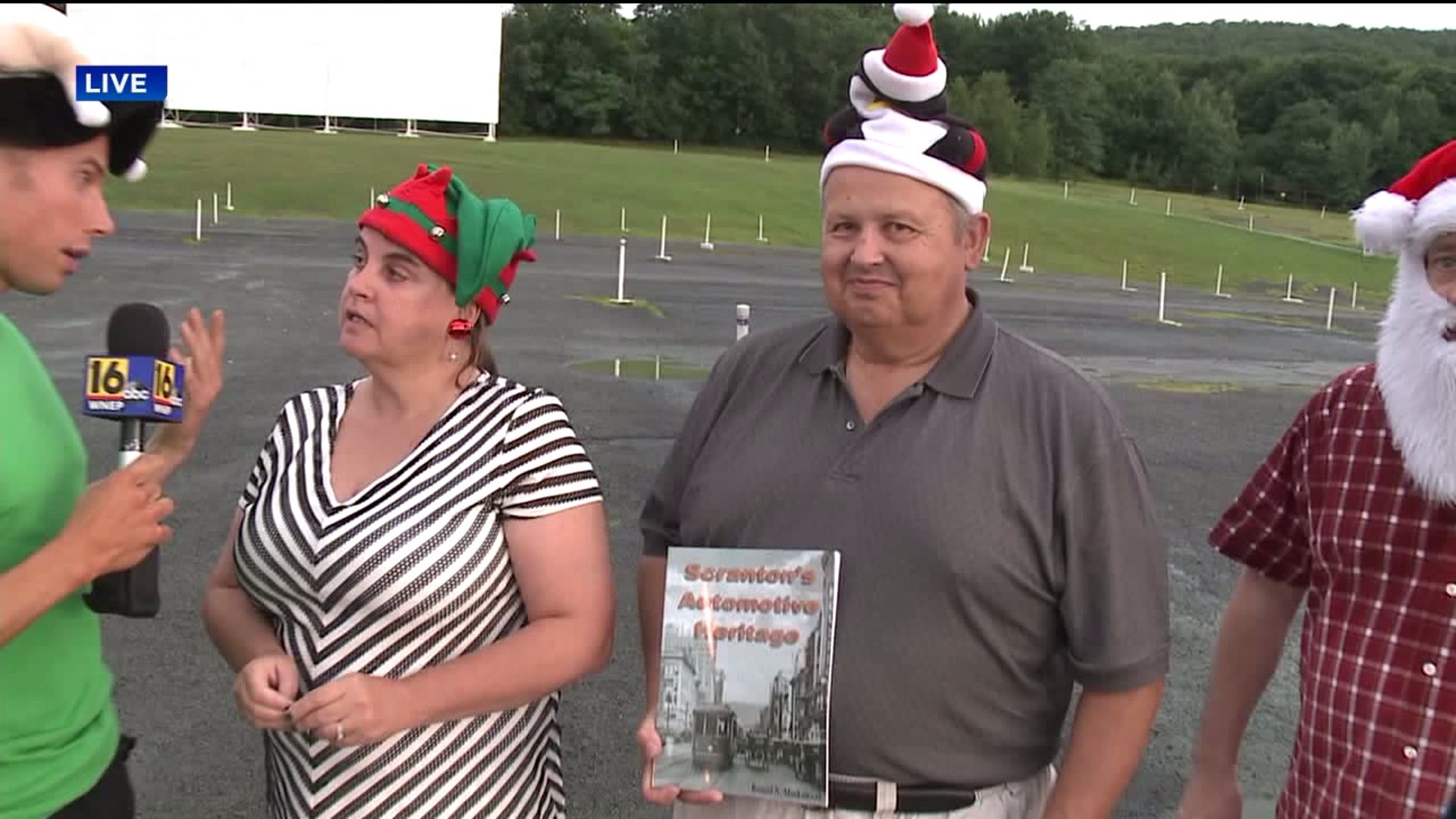 Drive-In Hosts Christmas in July Event to Benefit Lackawanna Historical Society