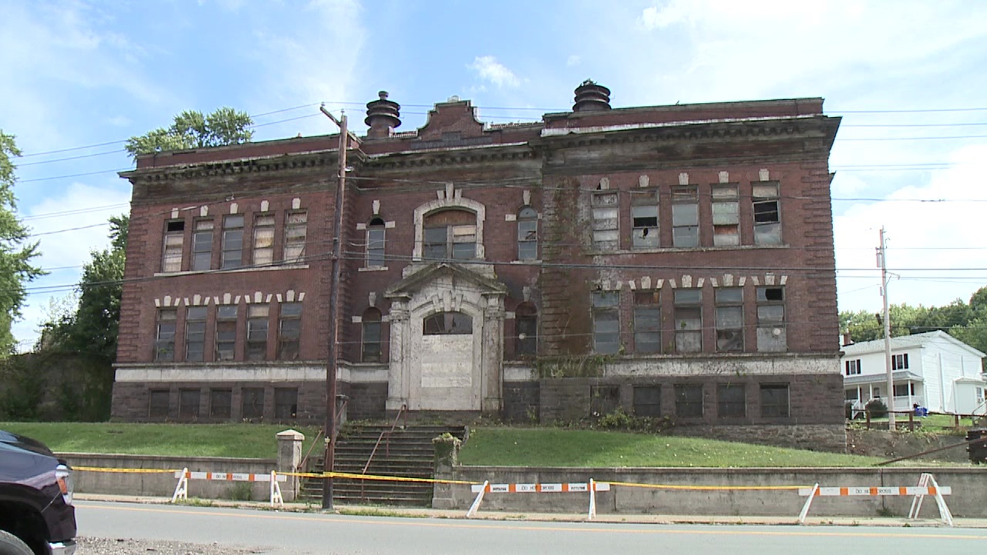 The city hopes to bring new life to an old hospital, school, and church.