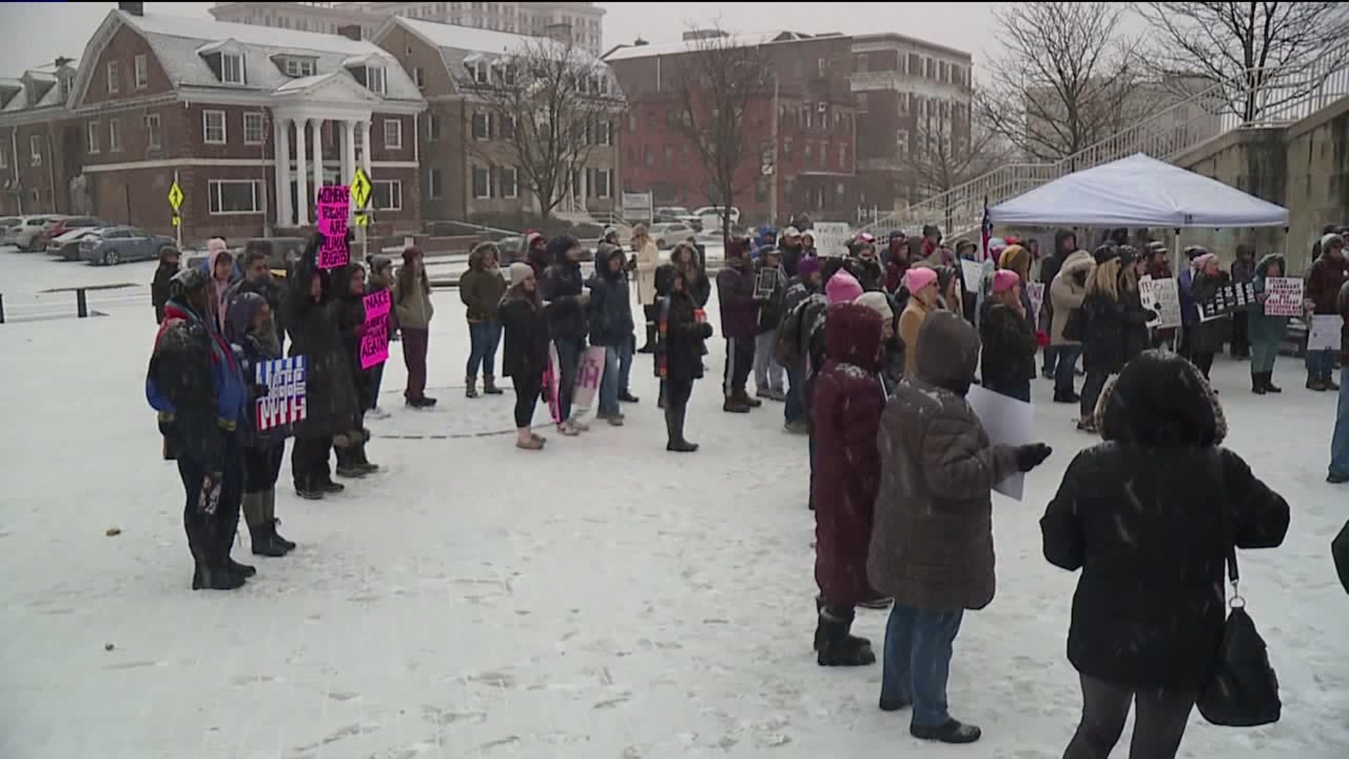 Women`s March Held in Wilkes-Barre