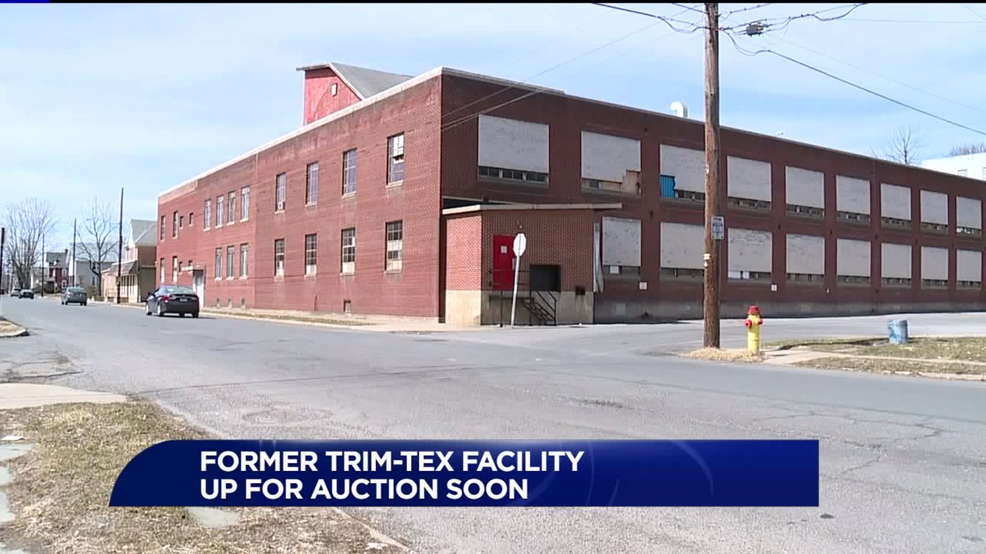 Former Trimtex Facility up for Auction Soon