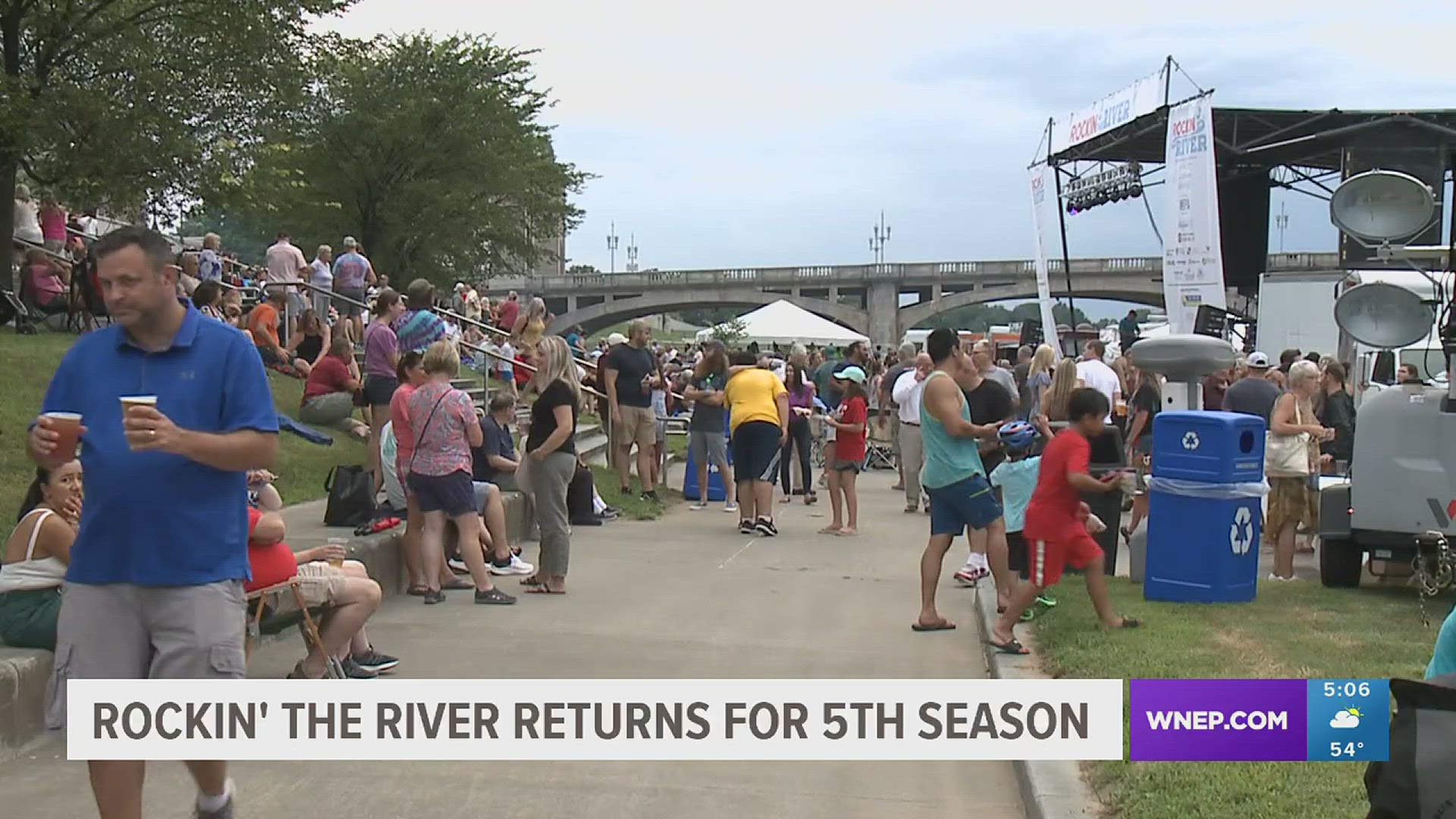 WilkesBarre Rockin' the River concerts return