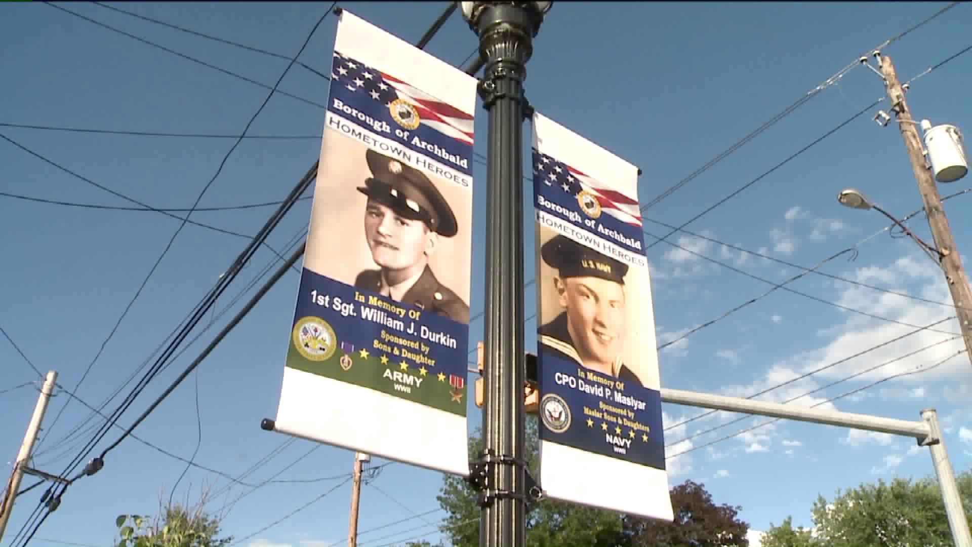 Banners Honor Hometown Heroes