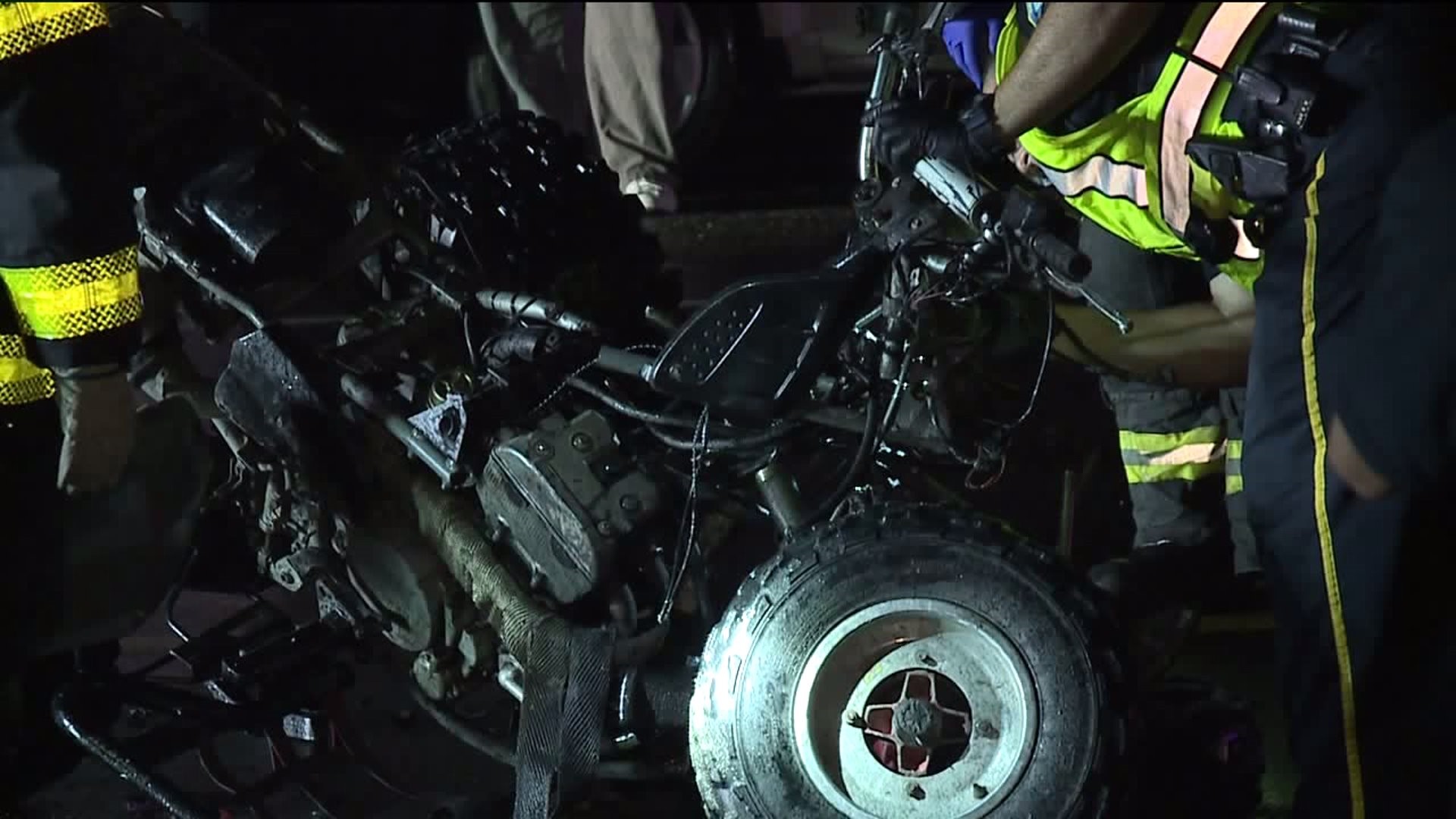 ATV Hits Jeep, One Hospitalized in Moosic