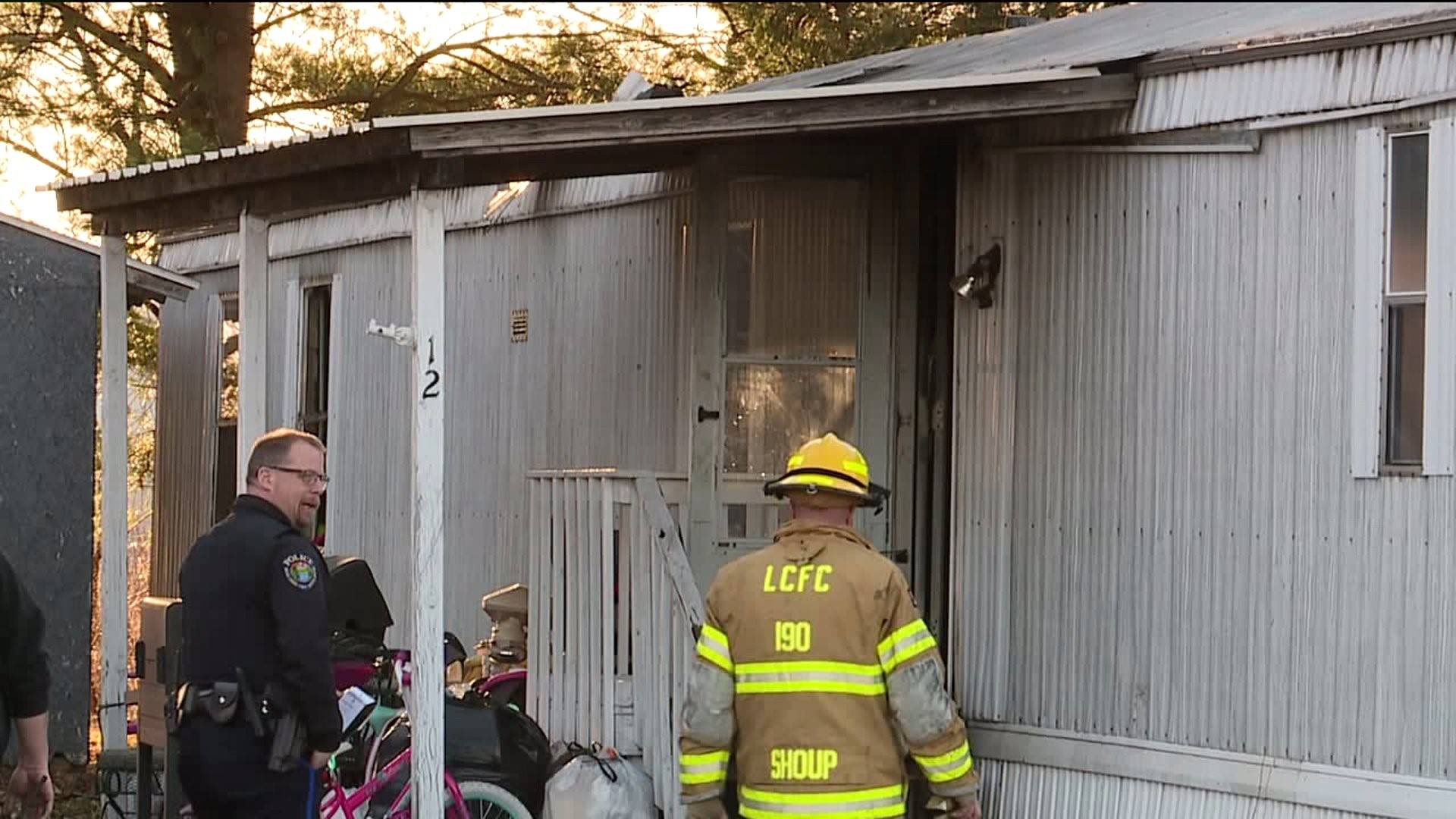 Home Destroyed by Fire in Columbia County