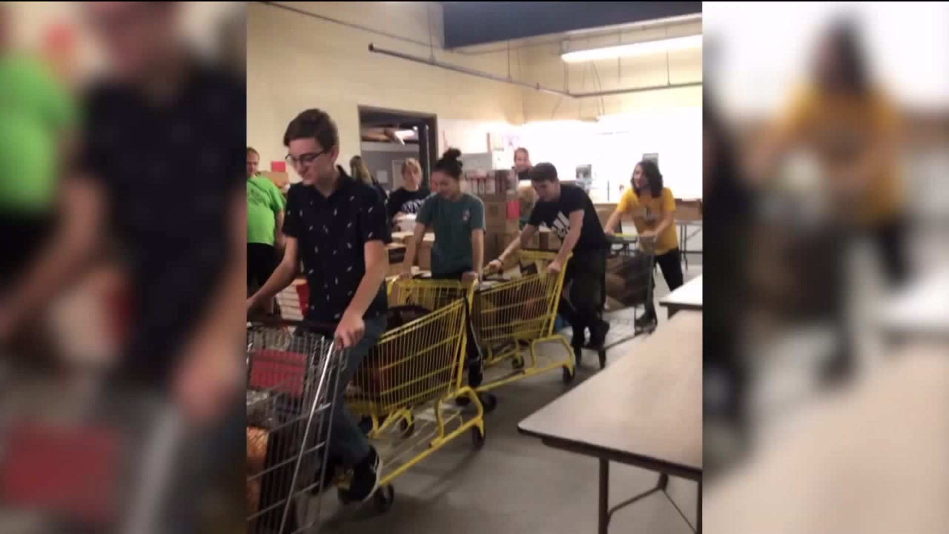 Elk Lake High School Collects Thousands of Canned Goods for Feed a Friend